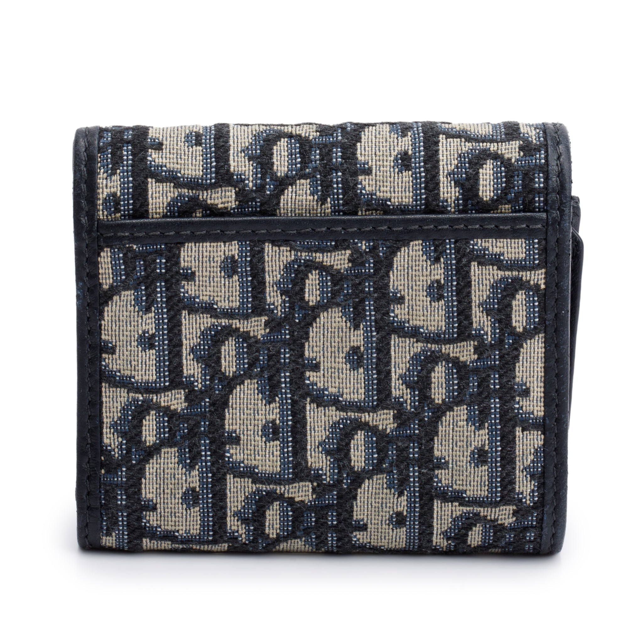 Christian Dior 2022 Oblique 30 Montaigne Lotus Wallet