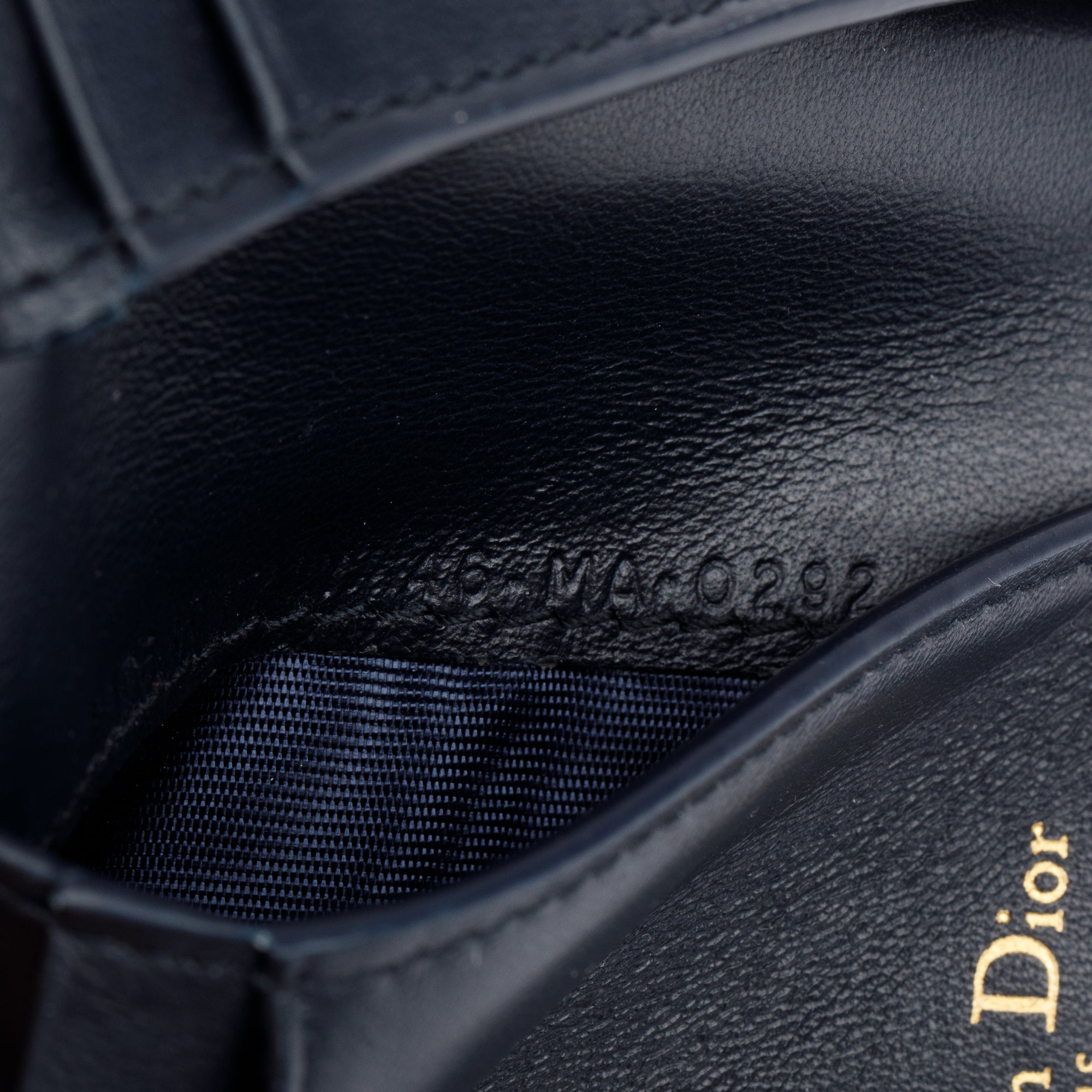 Christian Dior 2022 Oblique 30 Montaigne Lotus Wallet