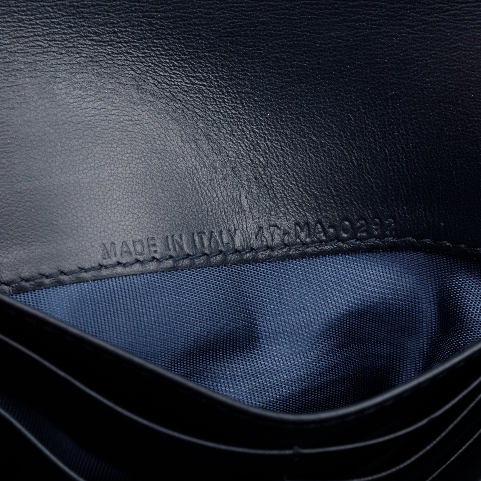 Christian Dior 2022 Oblique Long Saddle Wallet on Chain w/ Box, Receipt & Insert