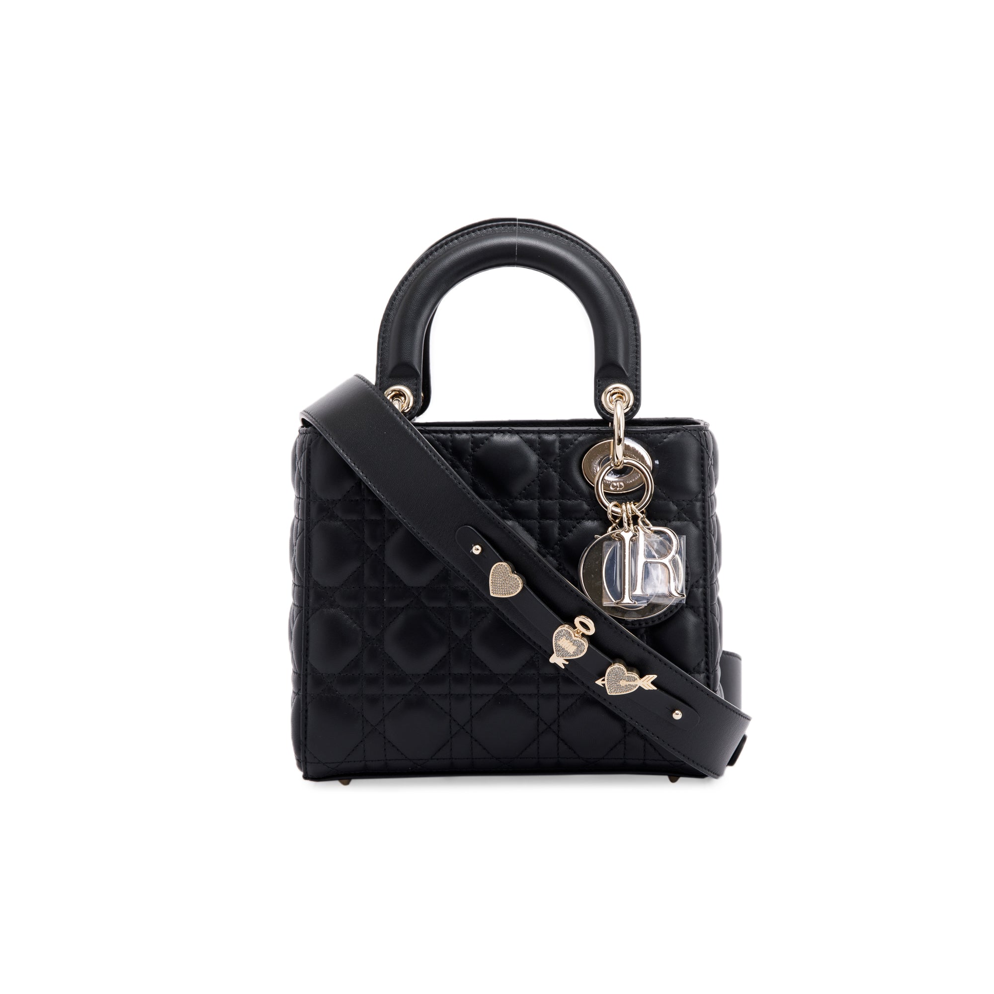 Christian Dior 2022 Small My Lady Dior Lucky Badges Bag w/ Box & Authenticity Card