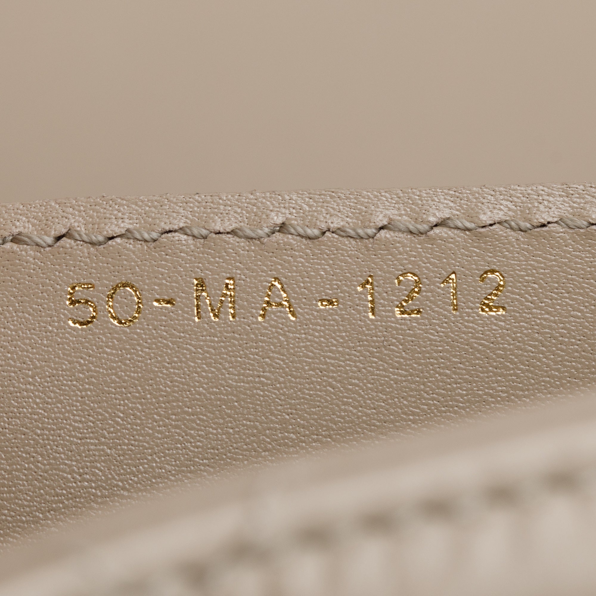 Christian Dior 2022 Taupe Supple Cannage Calfskin Leather Medium Dior Caro Bag w/ Box & Authenticity Card