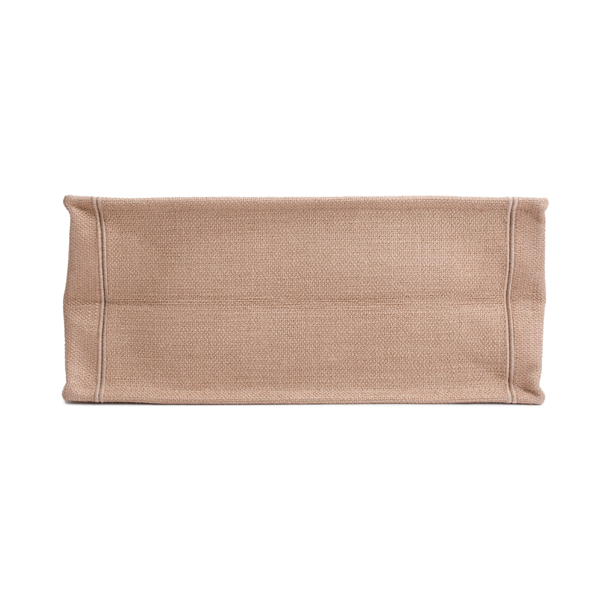 Christian Dior 2023 Beige Canvas L'Union Fait La Force Medium Book Tote w/ Authenticity Card