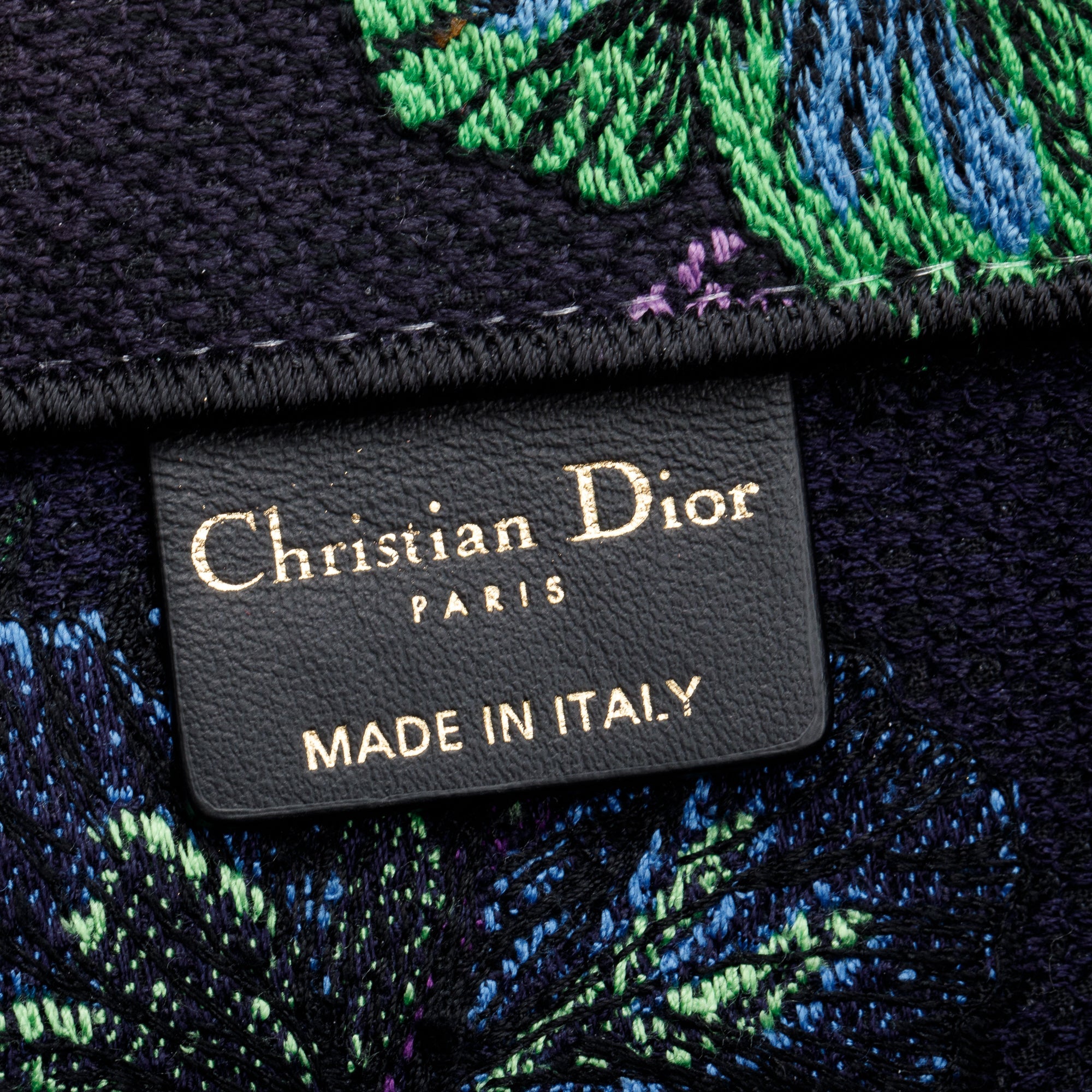 Christian Dior 2023 Medium Multicolor Toile de Jouy Voyage Embroidery Canvas Book Tote w/ Box & Receipt