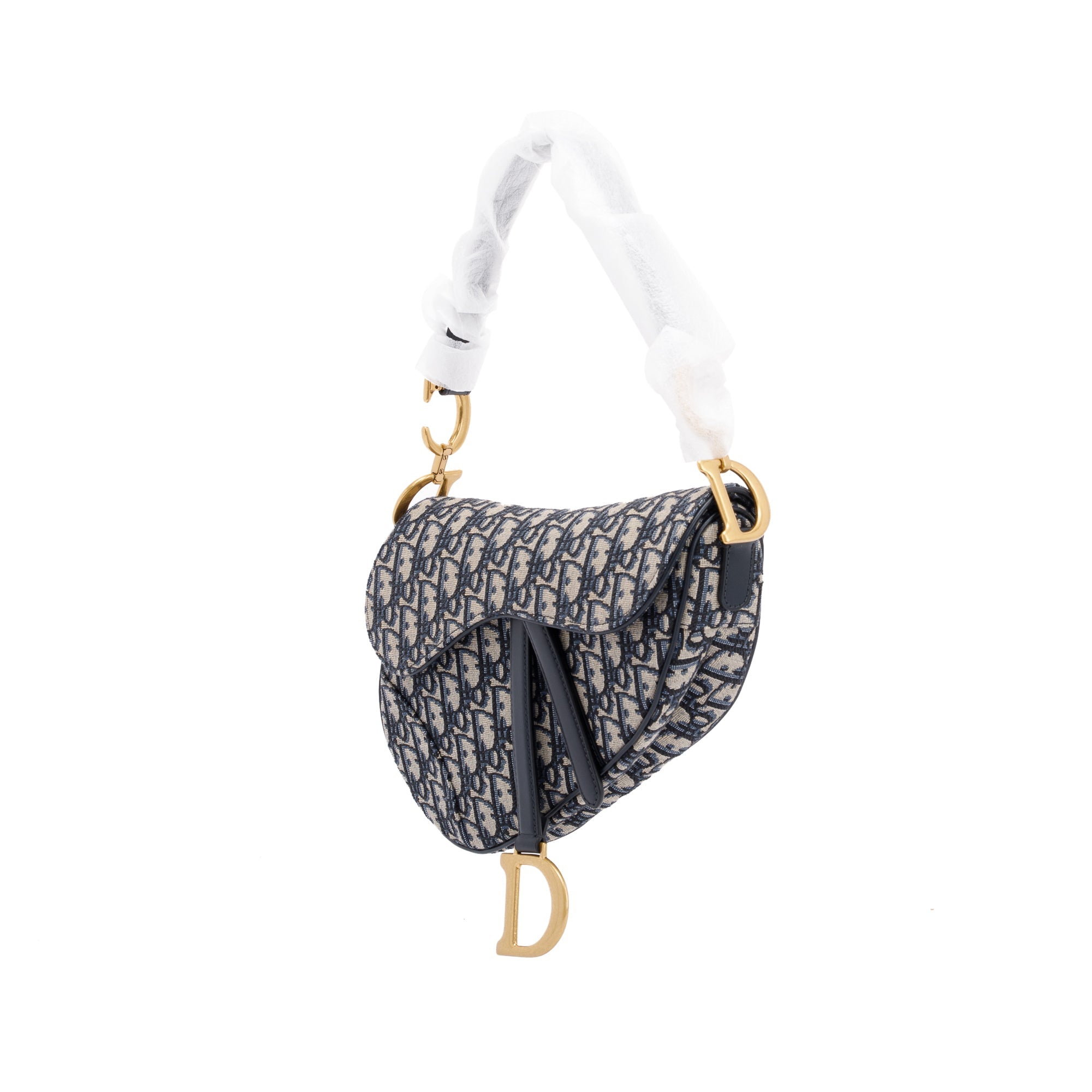Christian Dior 2023 Medium Oblique Saddle Bag w/ Strap