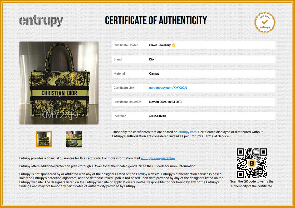 Christian Dior 2023 Medium Toile de Jouy Voyage Embroidery Canvas Book Tote w/ Box & Receipt