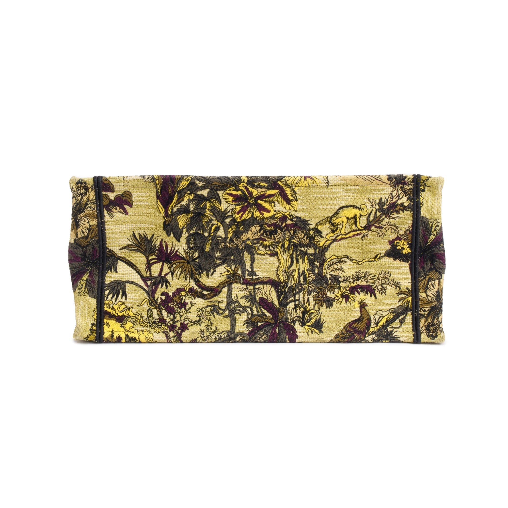 Christian Dior 2023 Medium Toile de Jouy Voyage Embroidery Canvas Book Tote w/ Box & Receipt