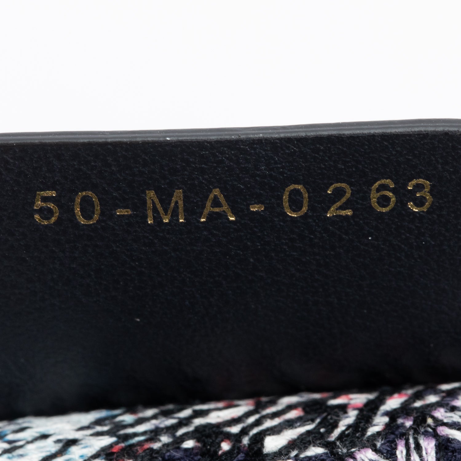 Christian Dior 2023 Navy Multicolor Toile De Jouy D-Constellation Embroidery Large Book Tote