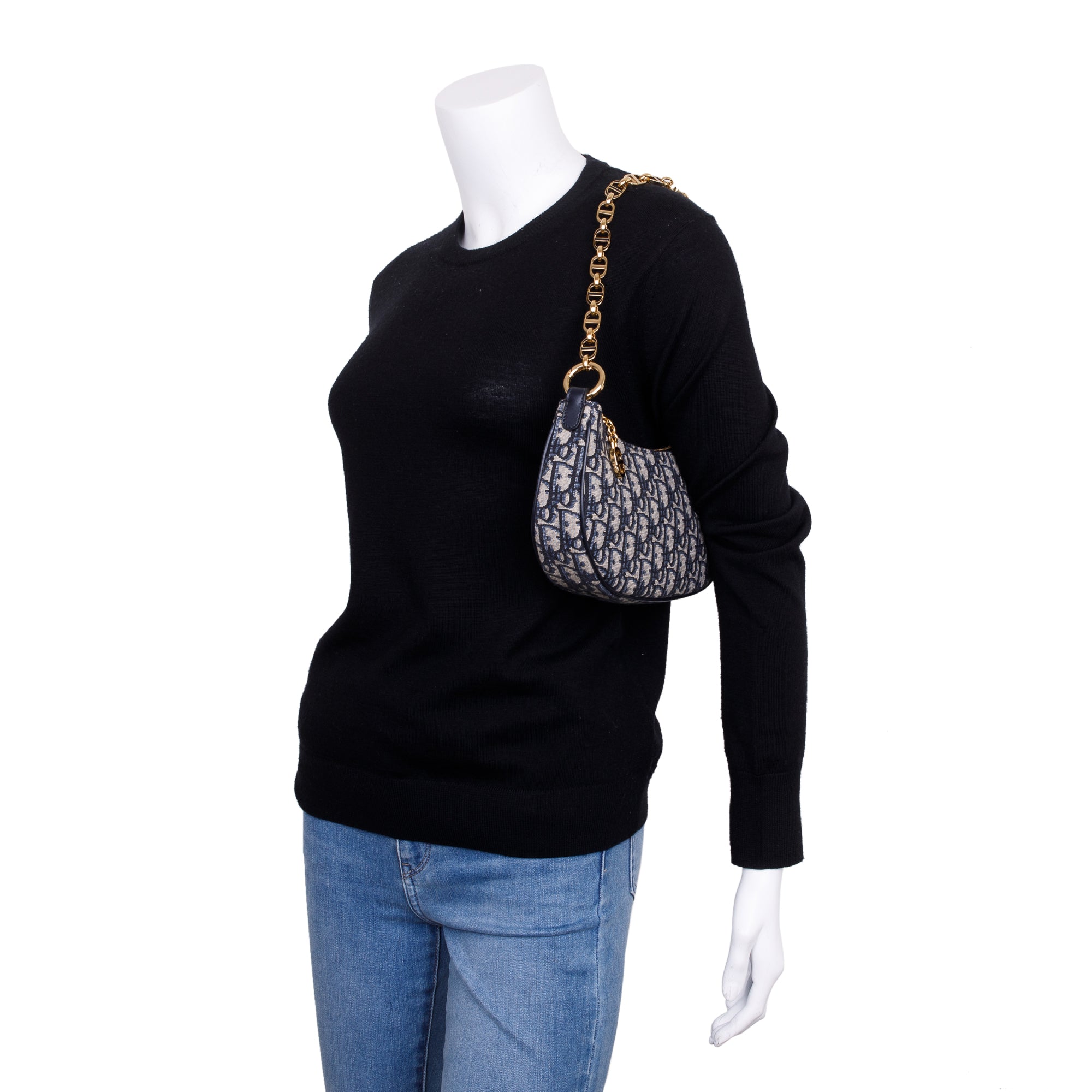 Christian Dior 2023 Oblique CD Lounge Bag w/ Box & Authenticity Card