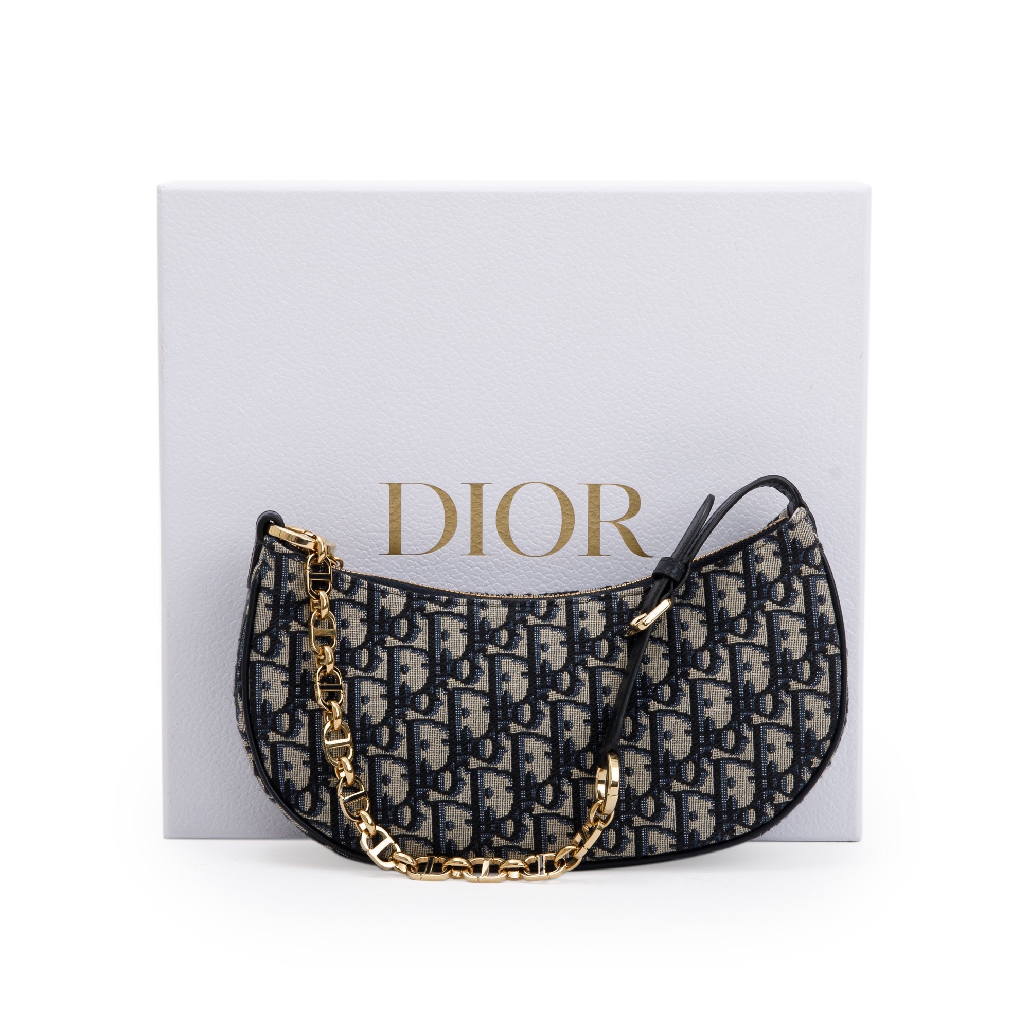 Christian Dior 2023 Oblique CD Lounge Bag w/ Box & Authenticity Card