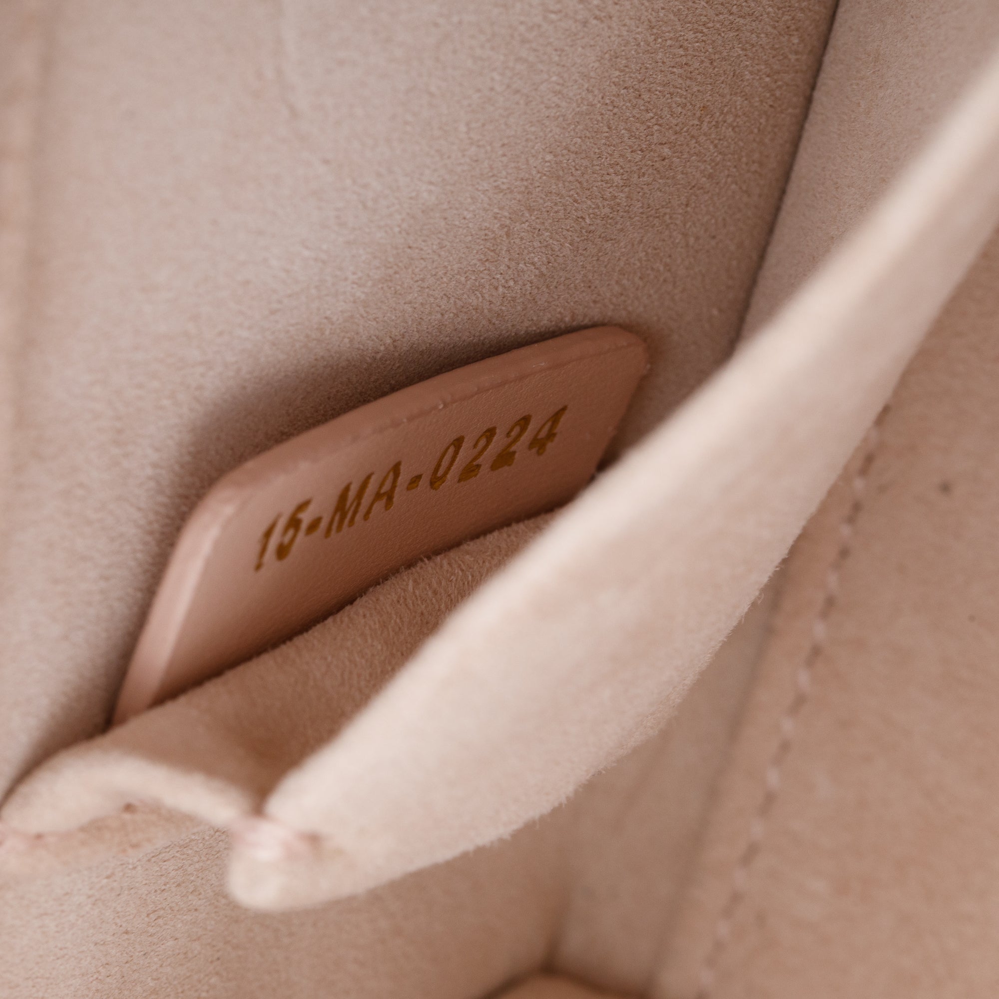 Christian Dior 2024 Pink Cannage Lambskin Small Lady D-Joy Bag