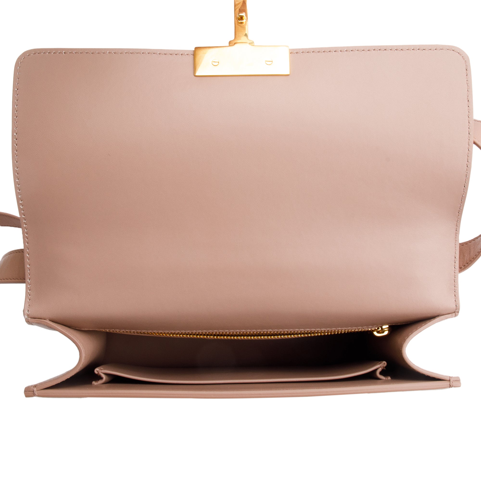 Christian Dior Beige Box Leather 30 Montaigne Bag