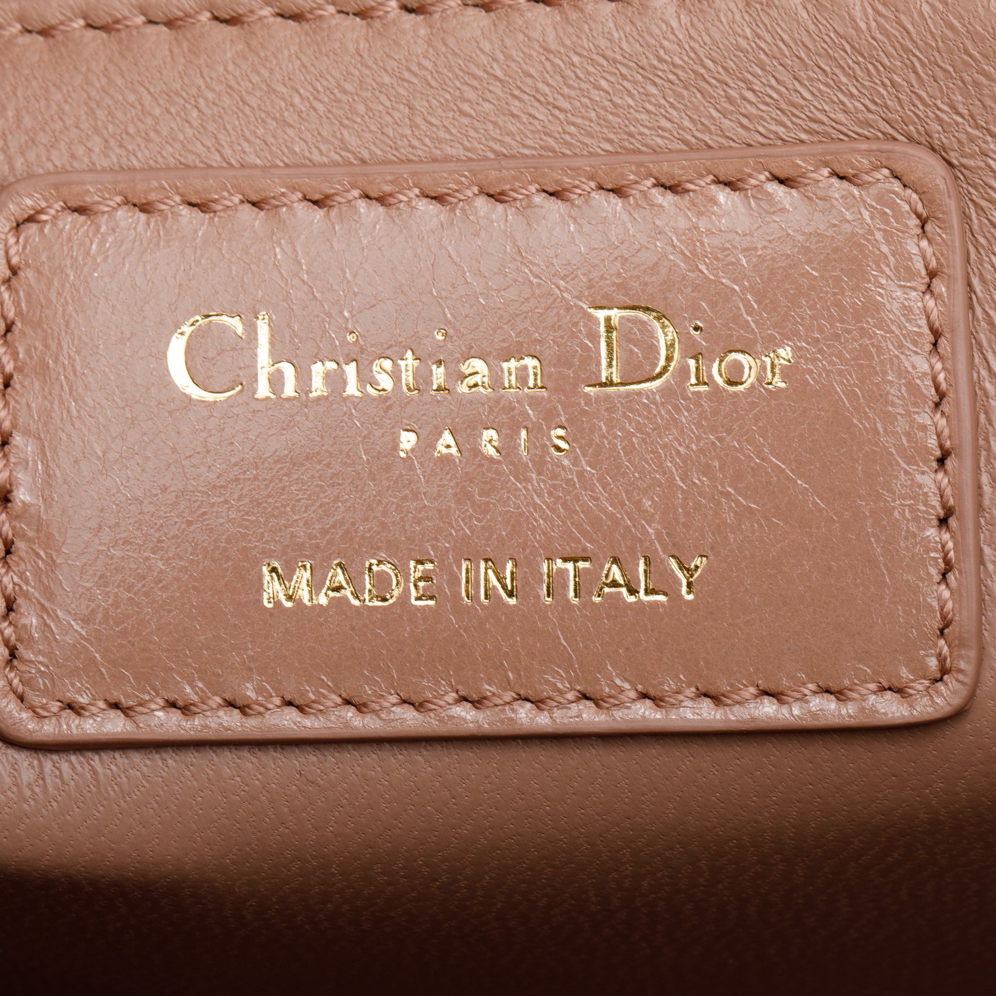 Christian Dior Beige Box Leather 30 Montaigne Bag
