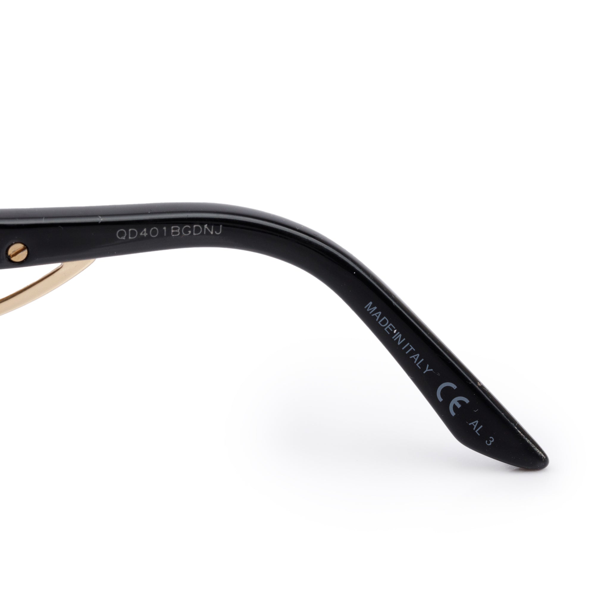 Christian Dior Black Acetate DiorAudacieuse1 Cat-Eye Sunglasses w/ Case