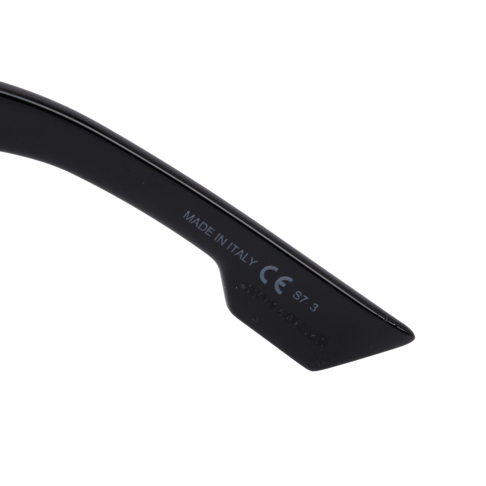 Christian Dior Black Acetate DiorSoLight1 Shield Sunglasses w/ Case