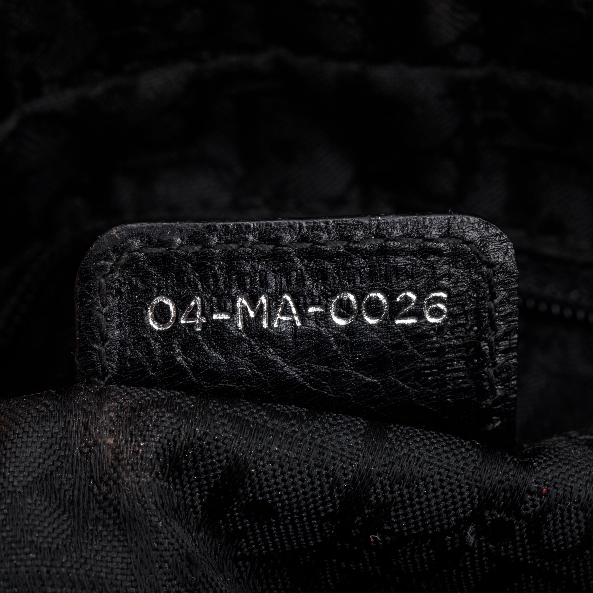 Christian Dior Black Calfskin Cannage Leather Small East West Lady Dior Bag