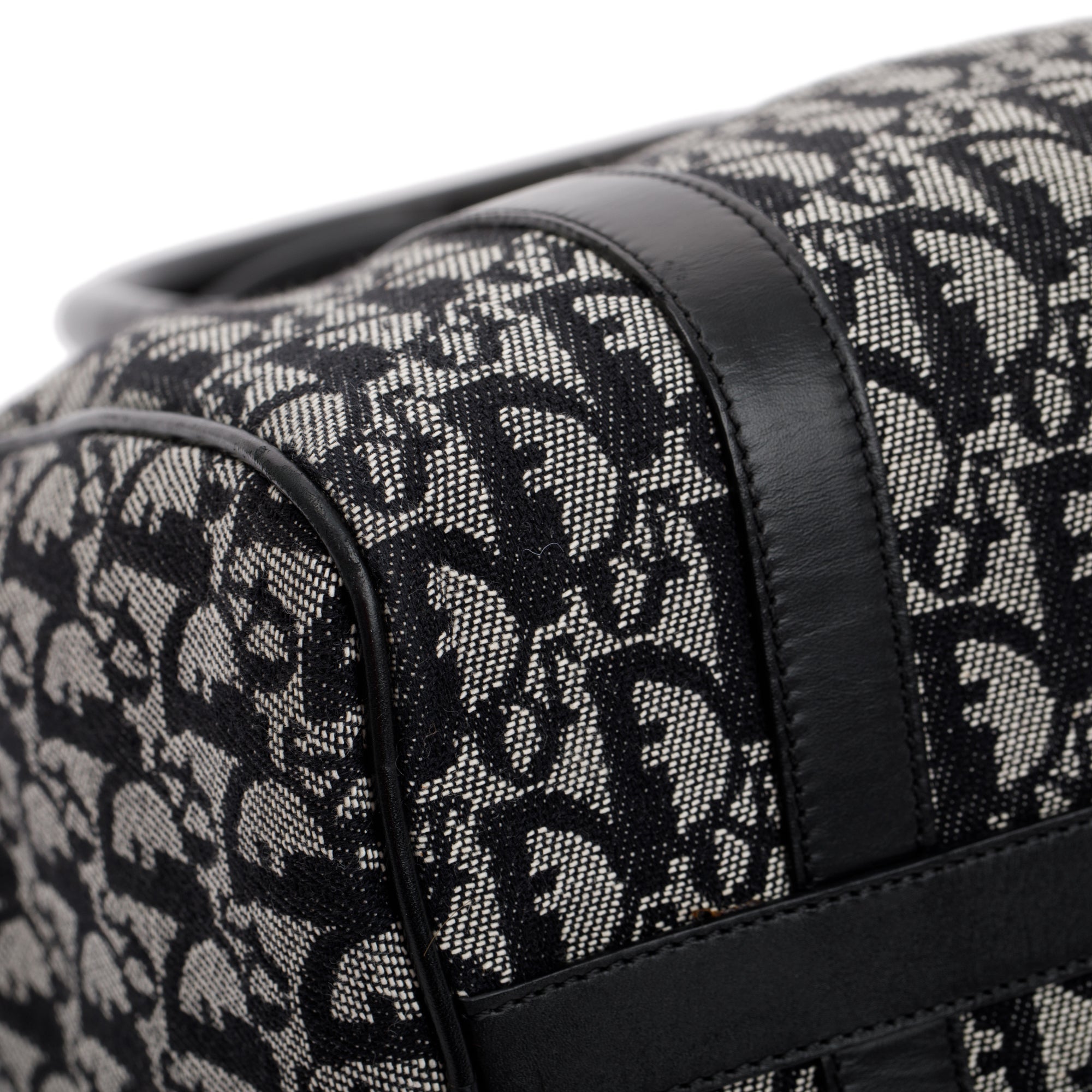 Christian Dior Black Diorissimo Boston Bag