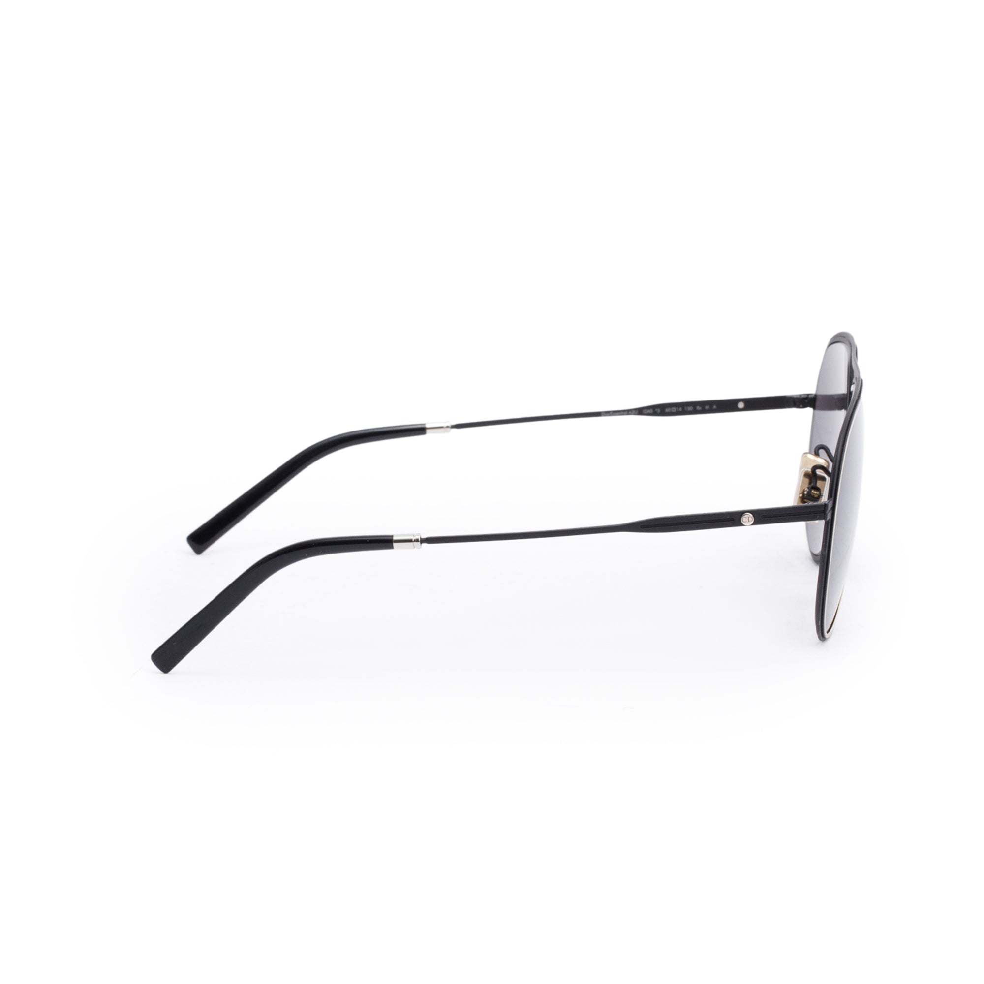 Christian Dior Black Metal DiorEssential A2U Aviator Sunglasses w/ Box & Case