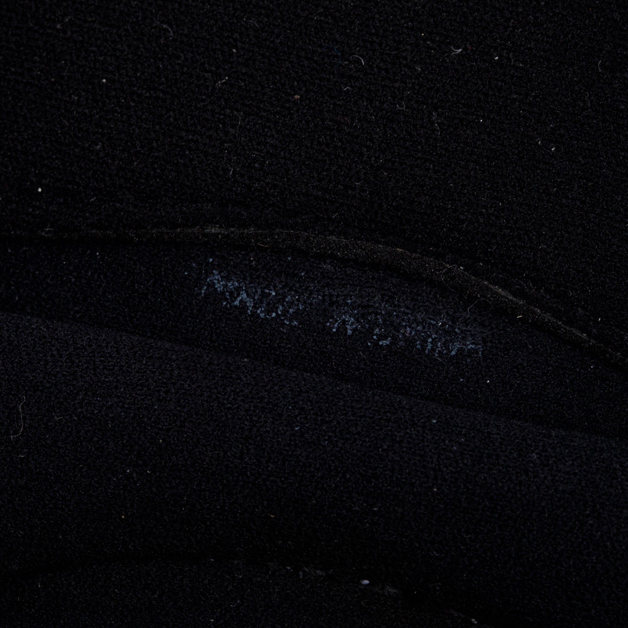 Christian Dior Black Neoprene Logo Travel Sleep Mask