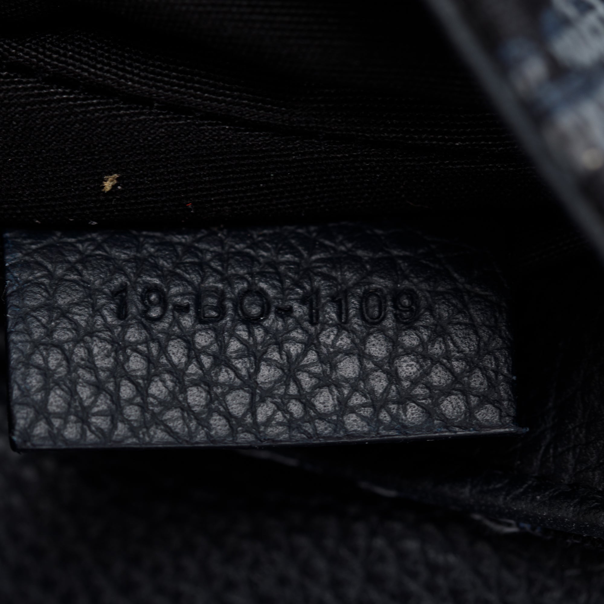 Christian Dior Black Oblique Jacquard Saddle Pouch w/ Box & Authenticity Card