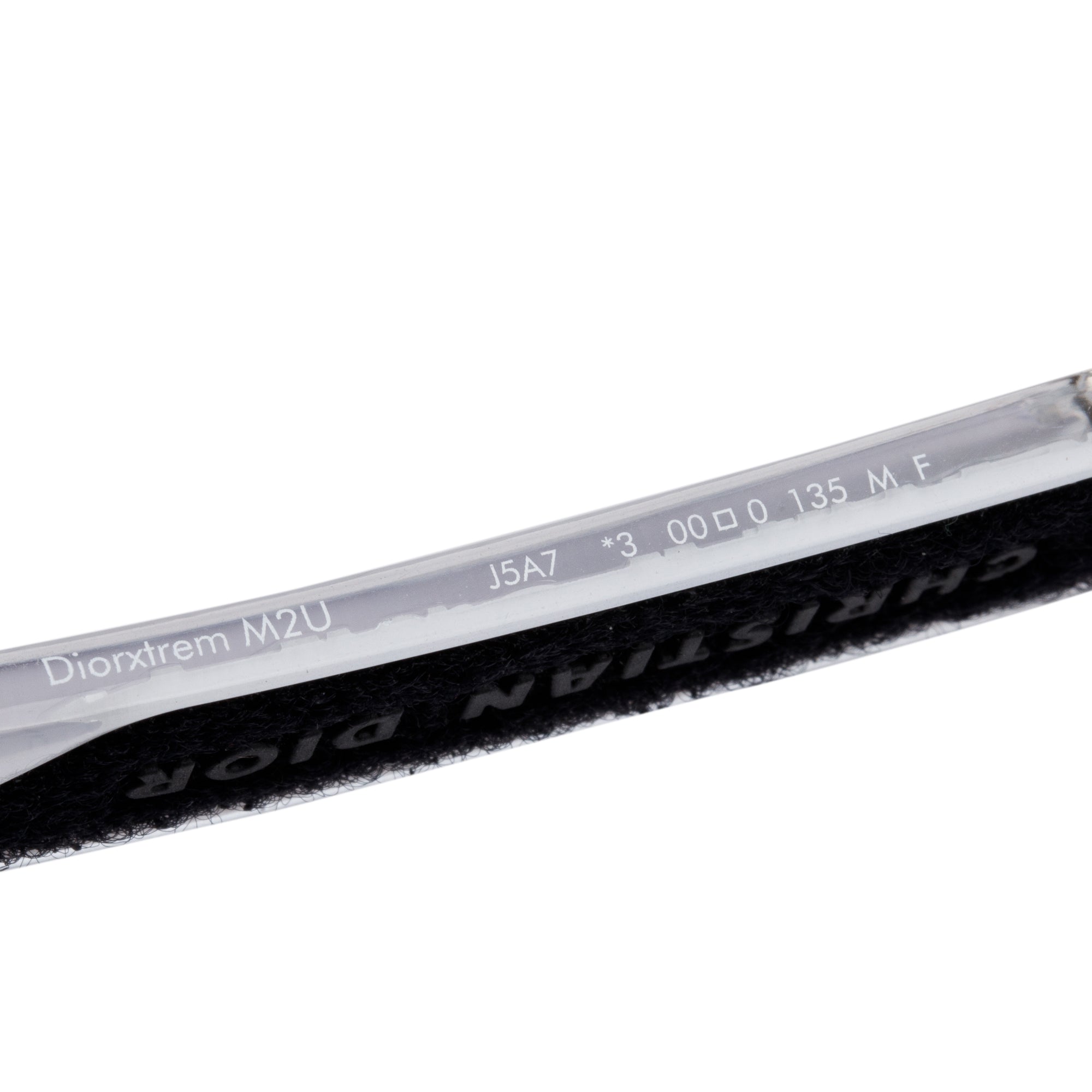 Christian Dior Clear Acetate Diorxtreme M2U Shield Sunglasses w/ Box & Case