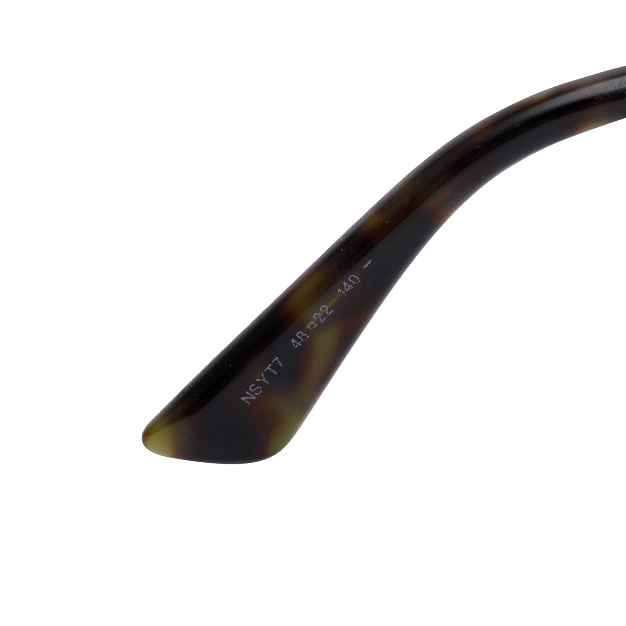 Christian Dior Clear & Green Havana Acetate SoReal Sunglasses w/ Box & Case