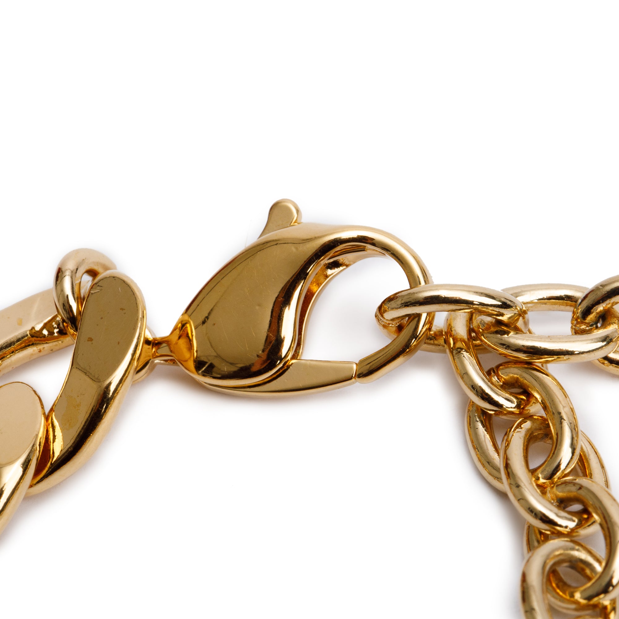 Christian Dior Gold Plated Danseuse Eotile Chain Choker Necklace