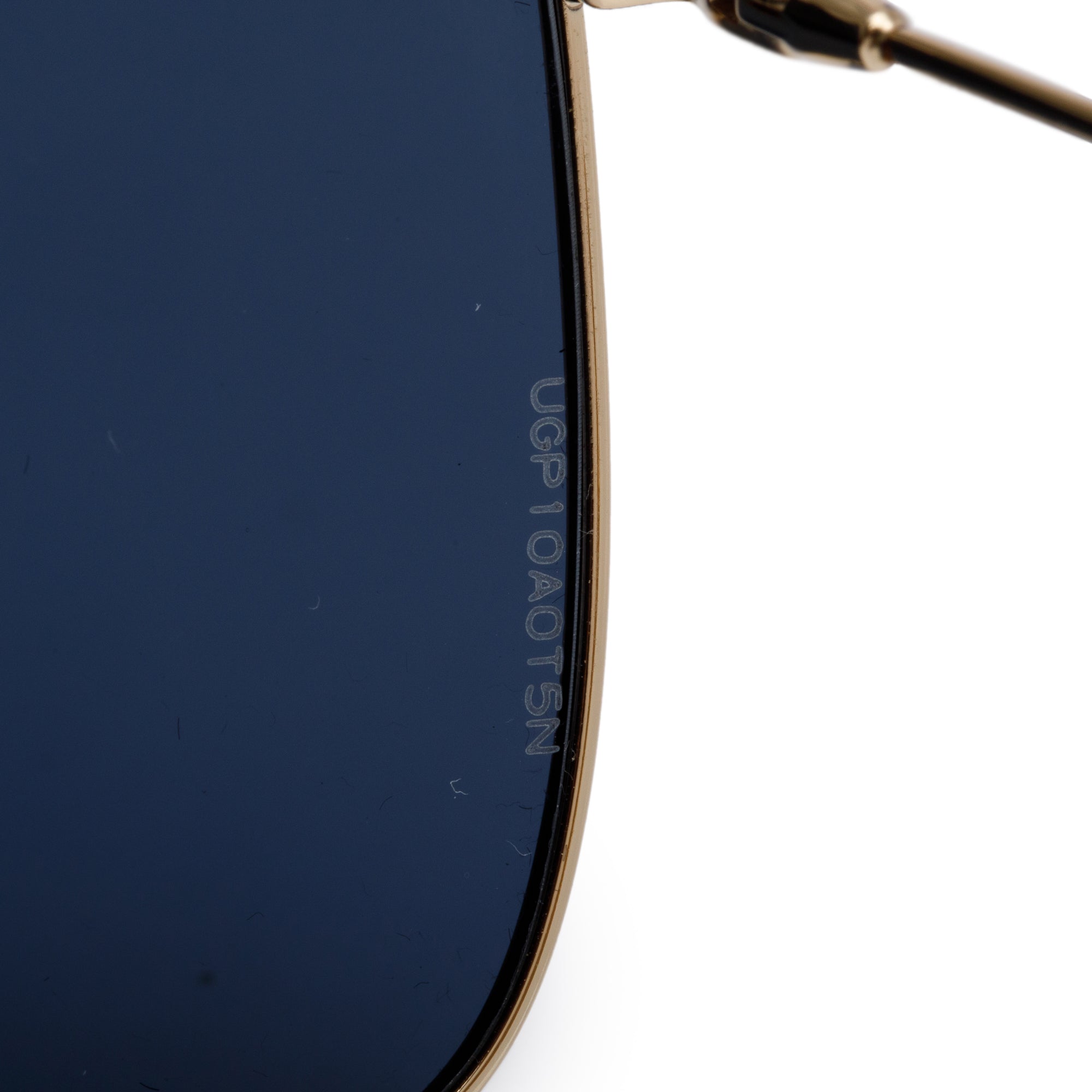 Christian Dior Gold-Tone Metal Frame DiorStellaire 1 Sunglasses w/ Case & Authenticity Card