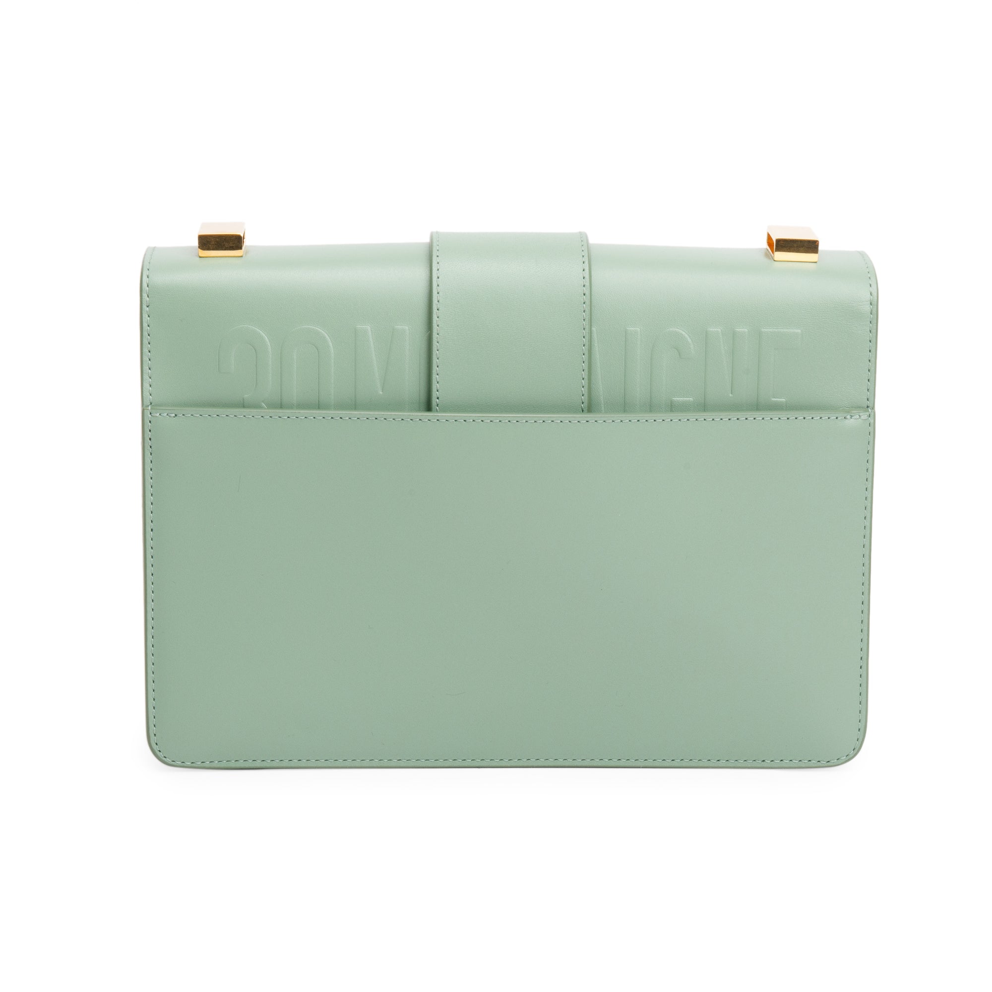 Christian Dior Green Box Leather 30 Montaigne Bag