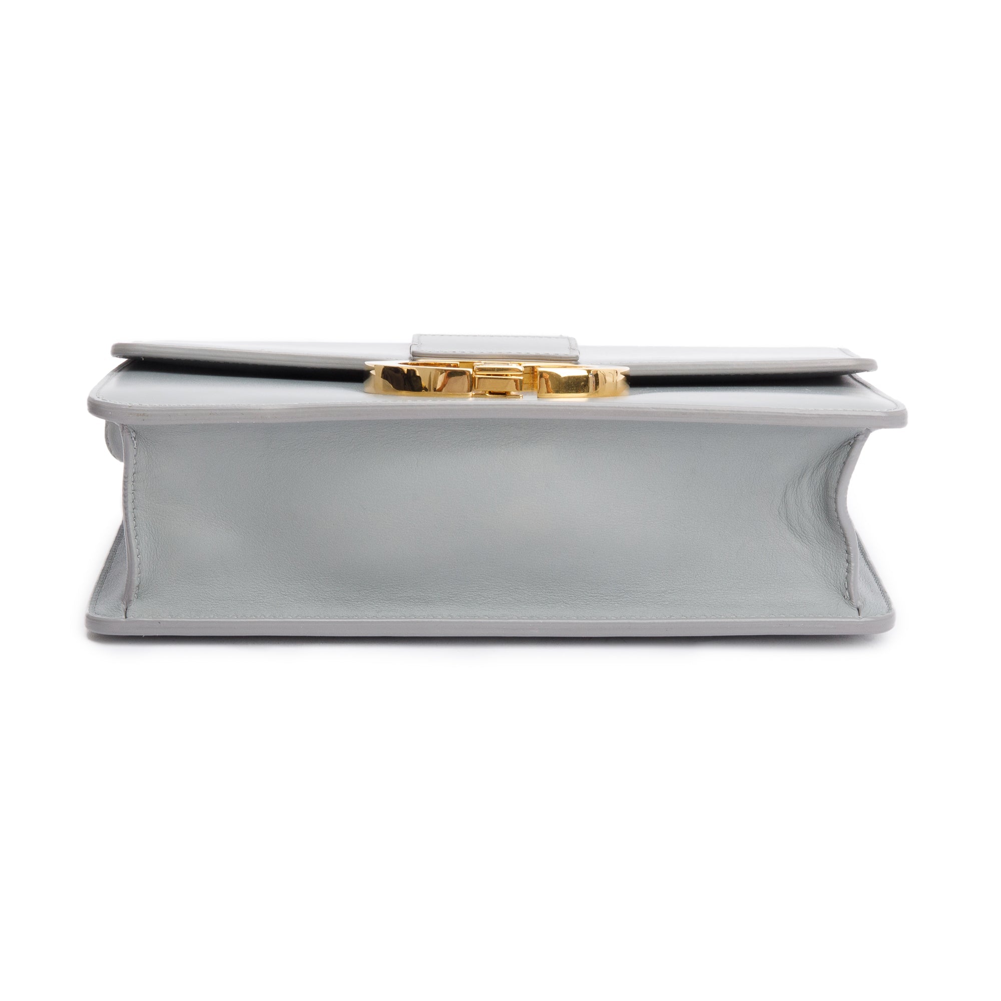 Christian Dior Grey Box Leather 30 Montaigne Bag