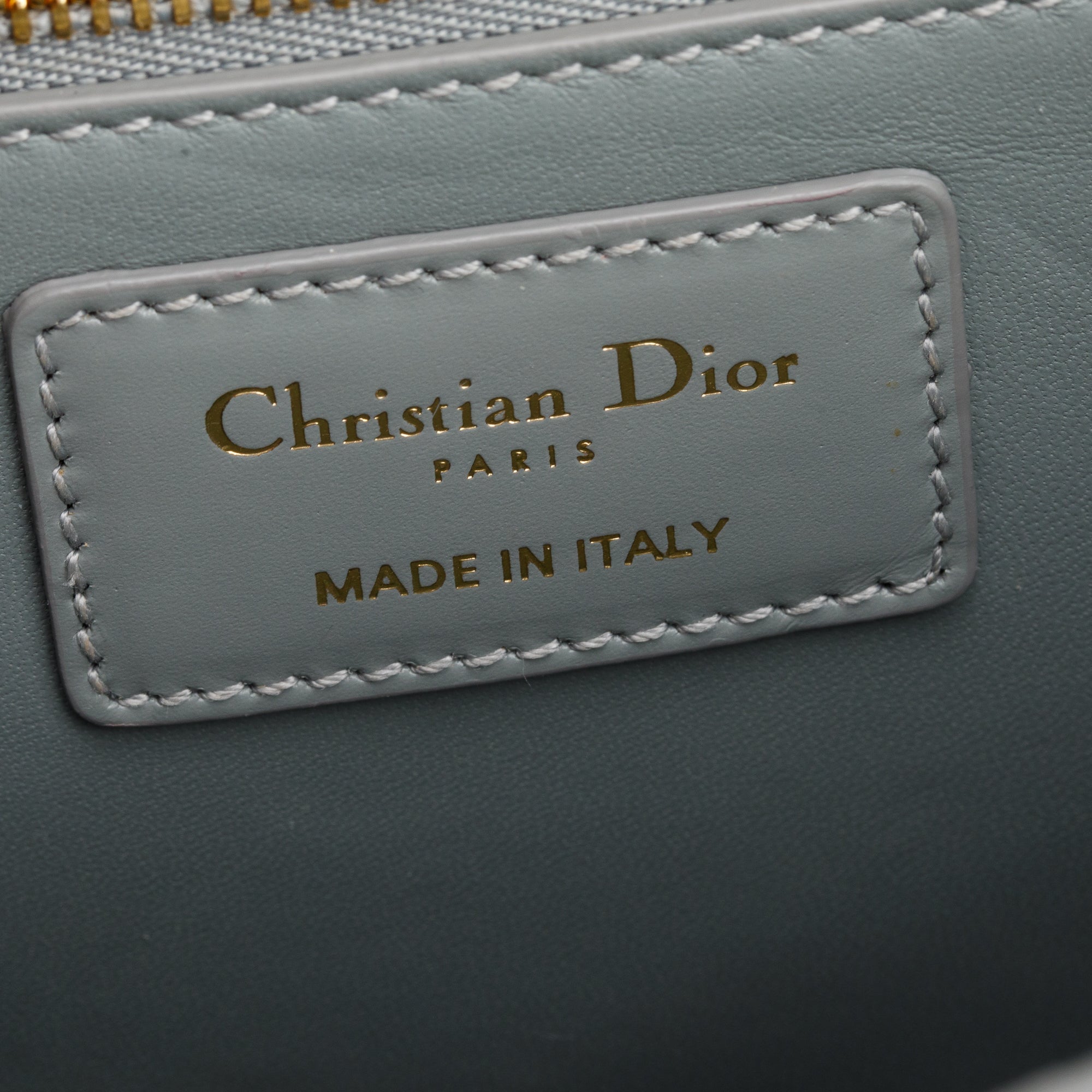 Christian Dior Grey Box Leather 30 Montaigne Bag