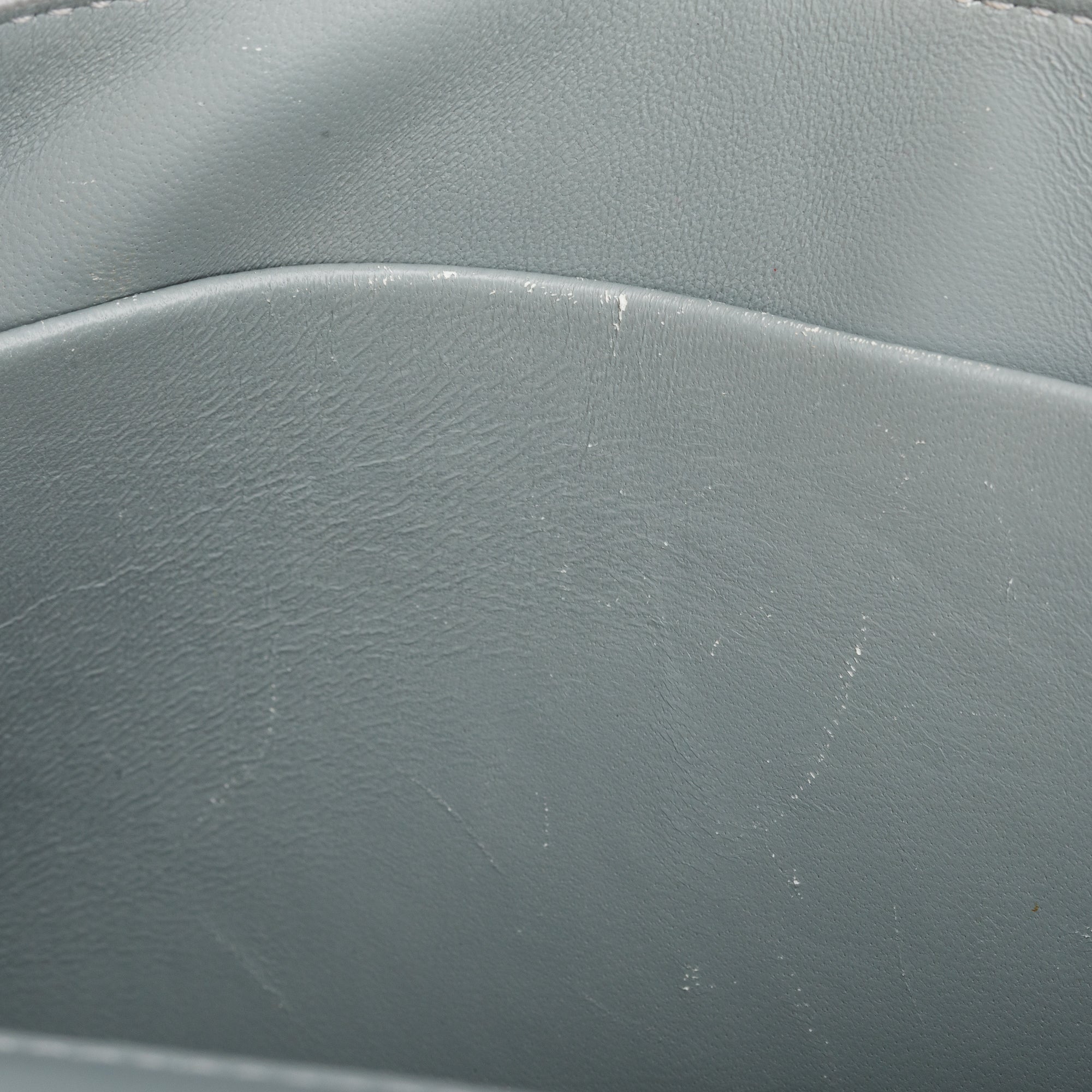 Christian Dior Grey Box Leather 30 Montaigne Bag