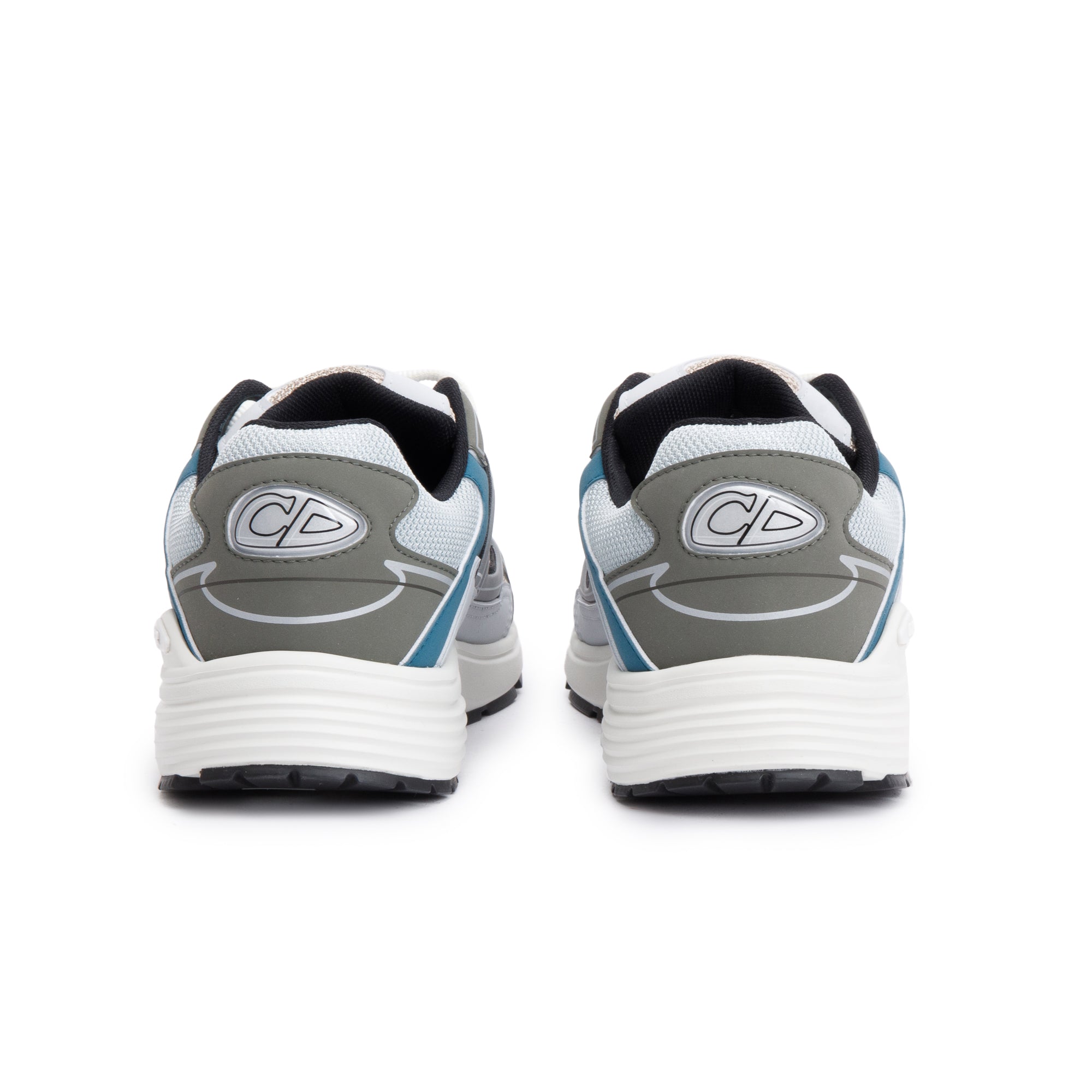 Christian Dior Gtey/White Mesh Technical Fabric B30 Sneakers, Size 40 w/ Box