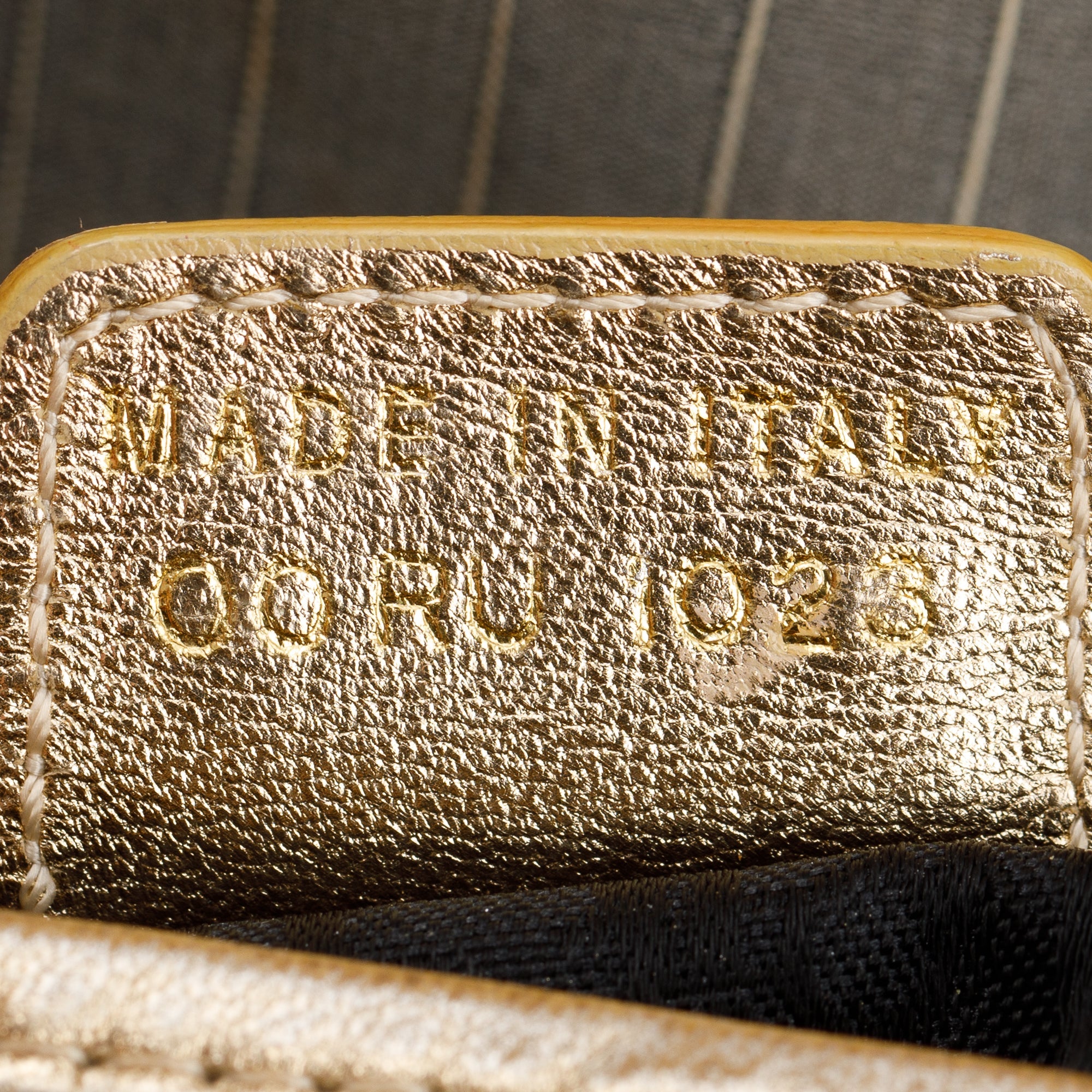 Christian Dior Limited Edition Grey Canvas Sequin-Embellished Saddle Bag