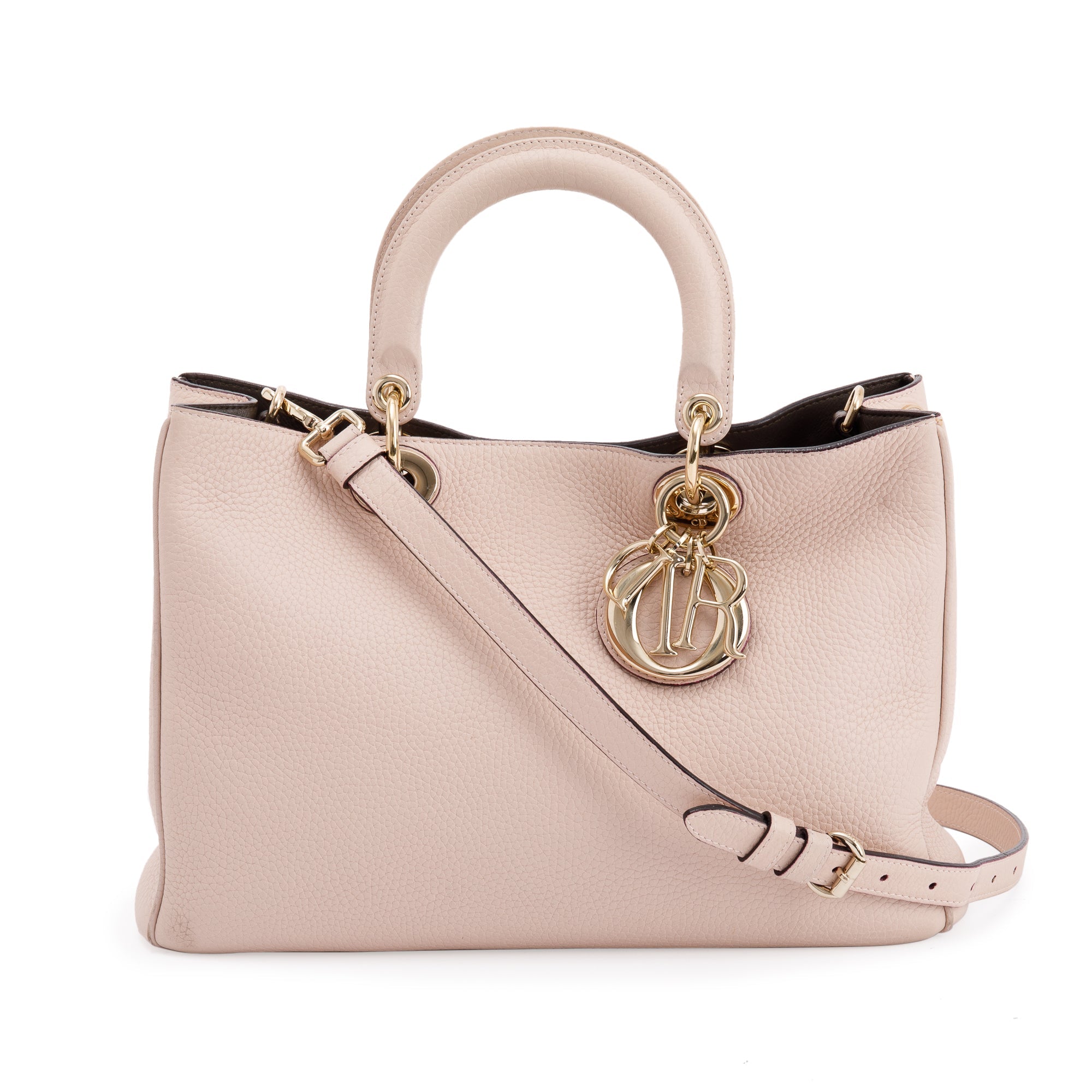 Christian Dior Medium Diorissimo Tote w/ Pouch & Strap