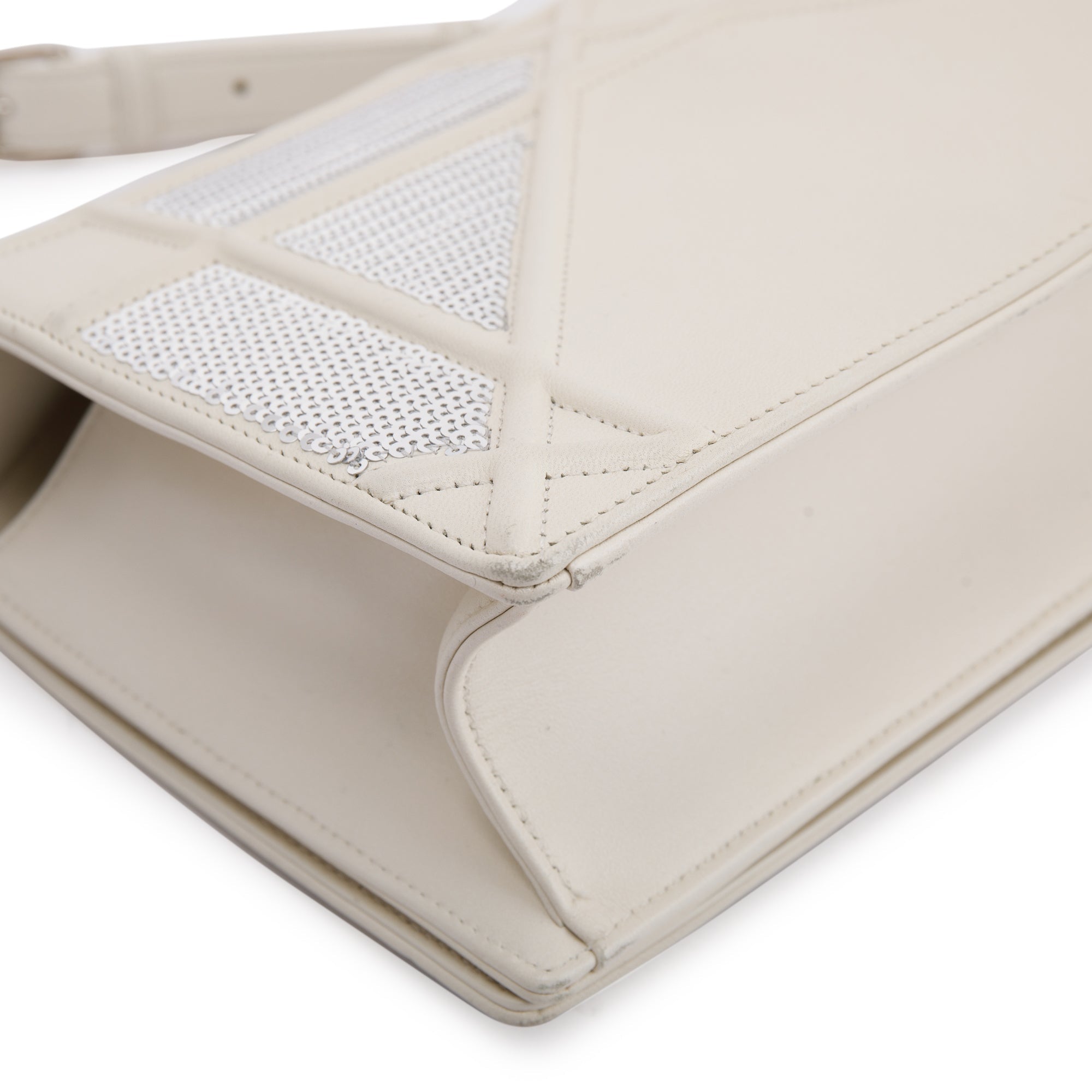 Christian Dior Medium Sequin Diorama Shoulder Bag w/ Authenticity Card