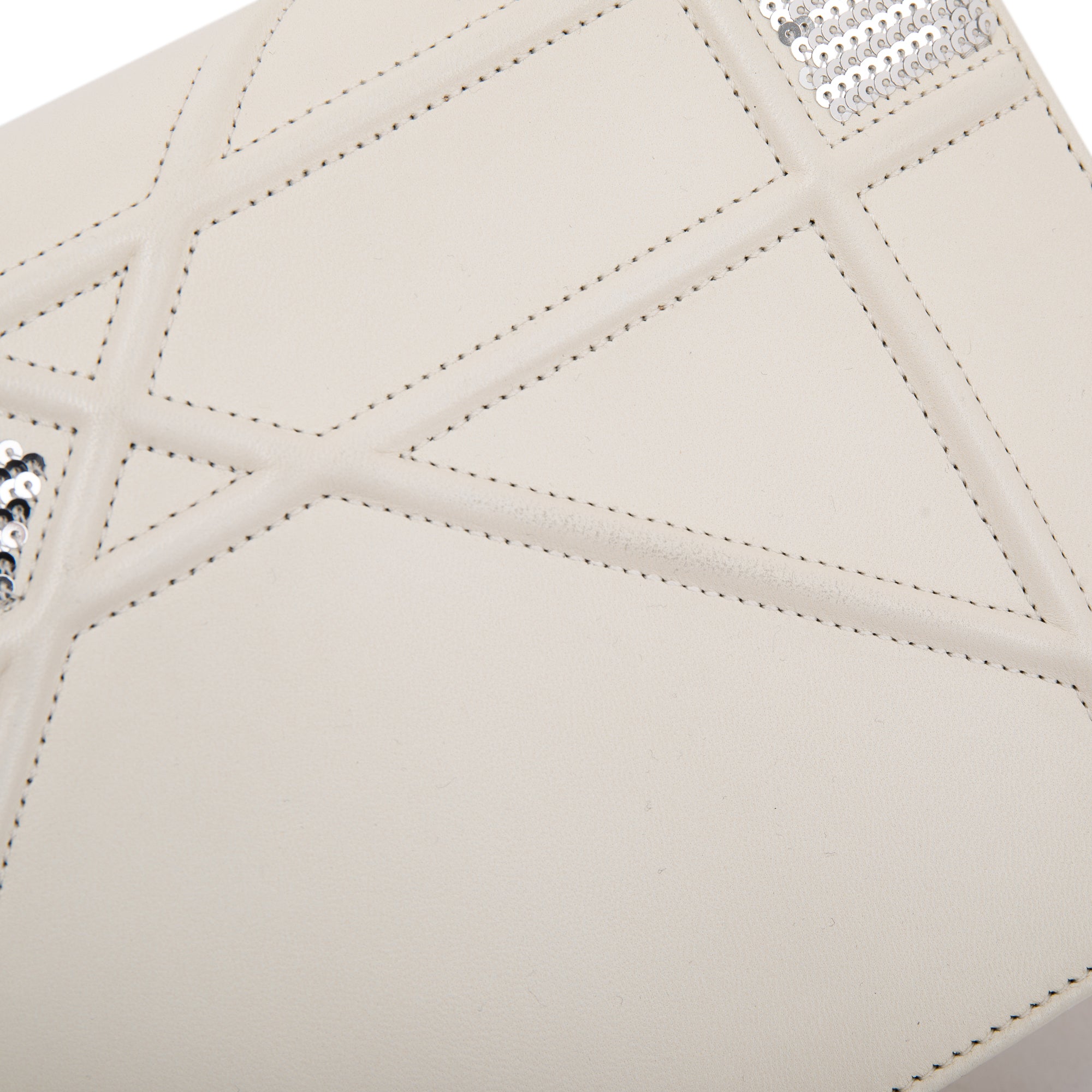 Christian Dior Medium Sequin Diorama Shoulder Bag w/ Authenticity Card