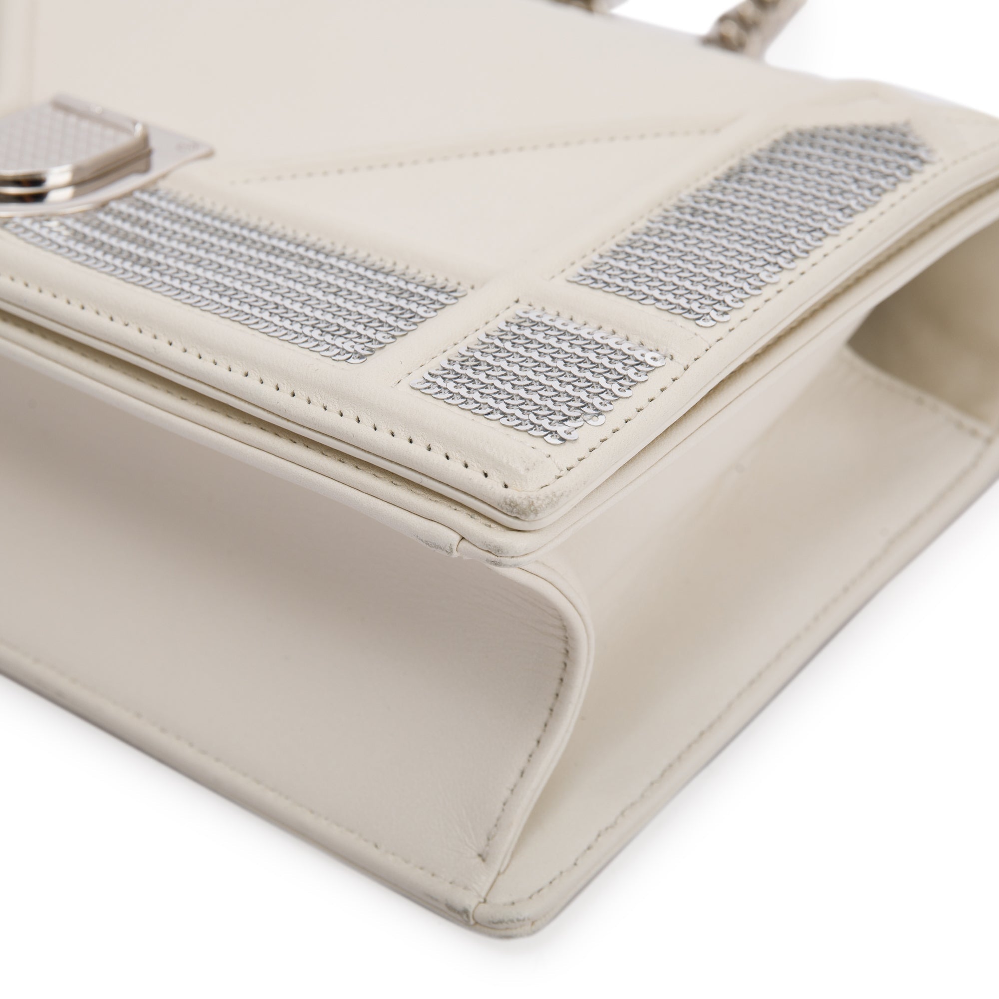 Christian Dior Medium Sequin Diorama Shoulder Bag w/ Authenticity Card