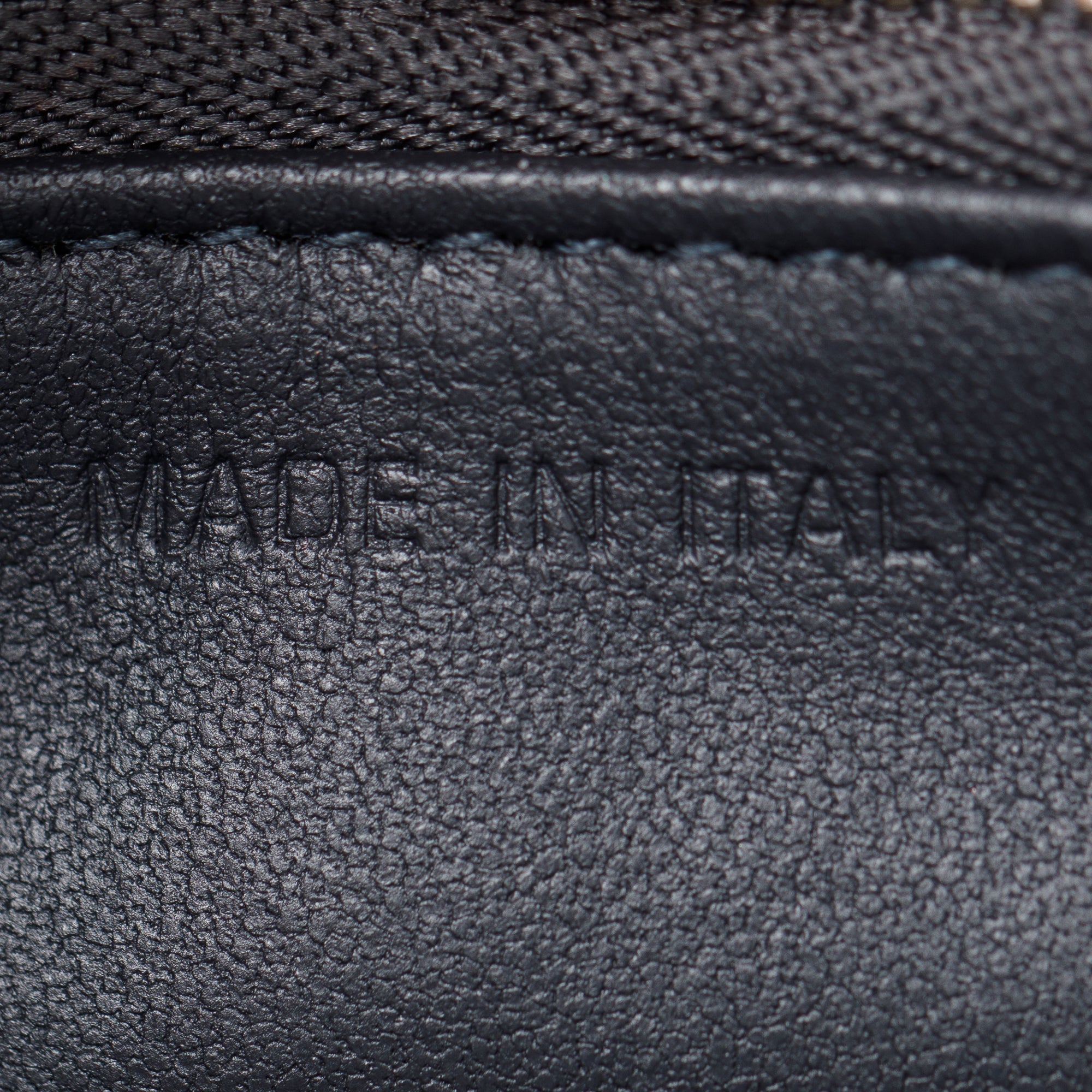 Christian Dior Metallic Silver Cannage Patent Leather Diorama Wallet on Chain