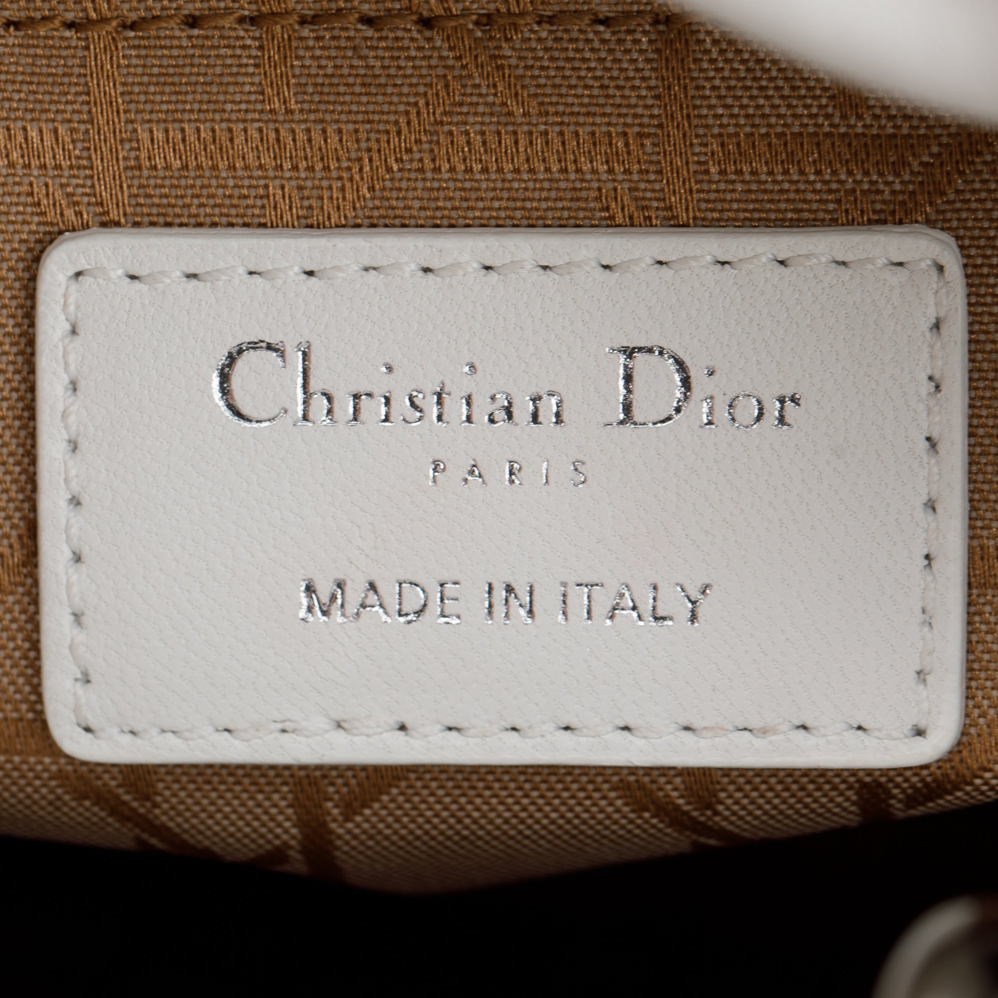 Christian Dior Mini Lady Dior Bag w/ Strap