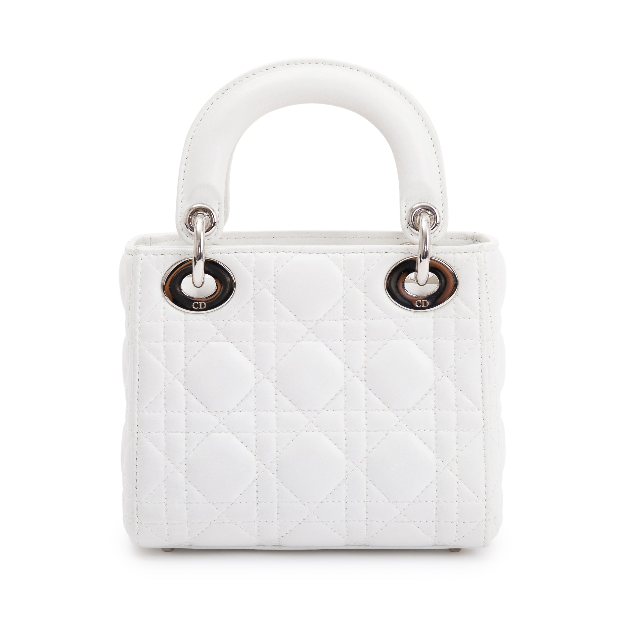 Christian Dior Mini Lady Dior Bag w/ Strap