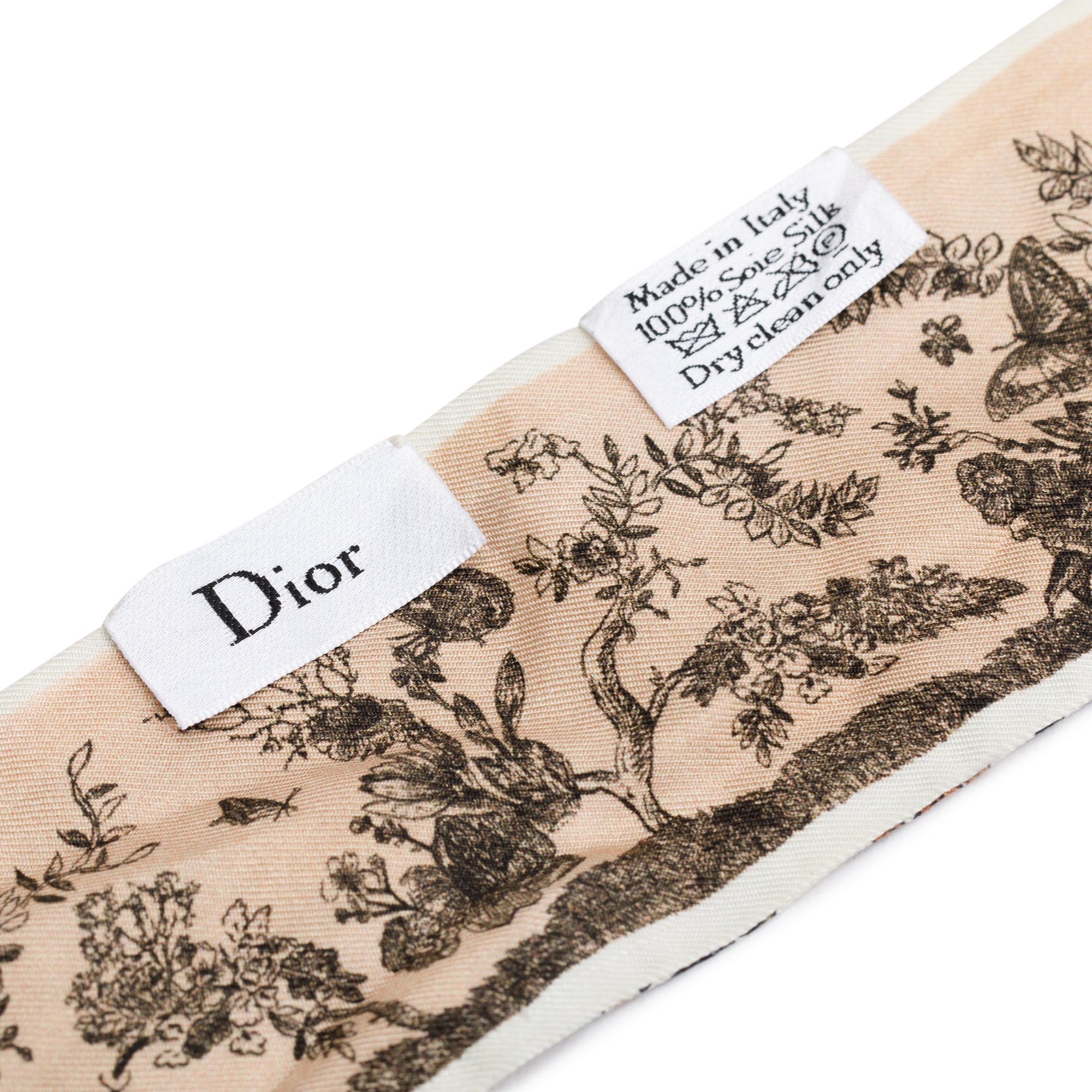 Christian Dior Multicolour MItzah Silk Bandeau w/ Box