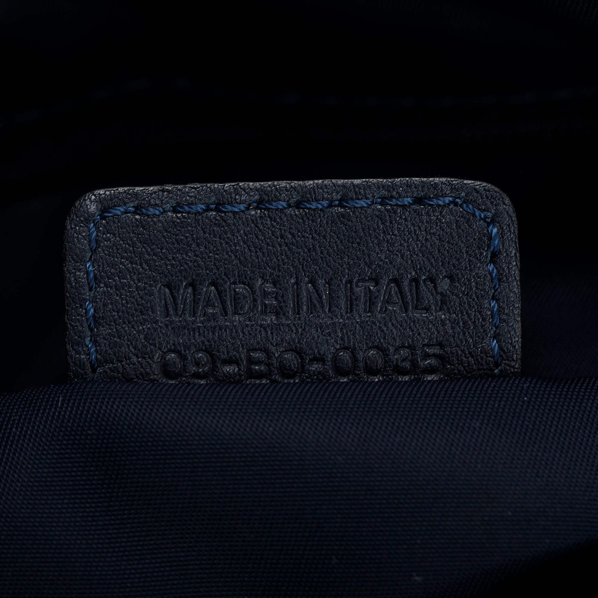 Christian Dior Navy Diorissimo Logo Charms Boston Bag