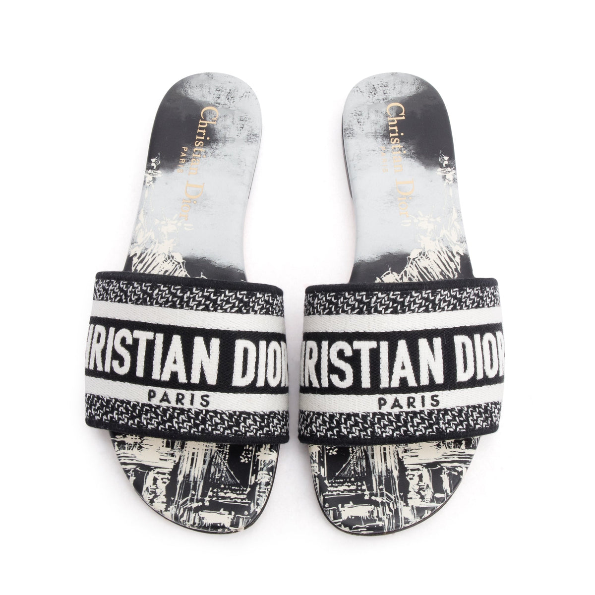 Christian Dior Dway ヒールスライド 35 Christian Dior Dway ヒールスライド 35 Christian Dior Oblique