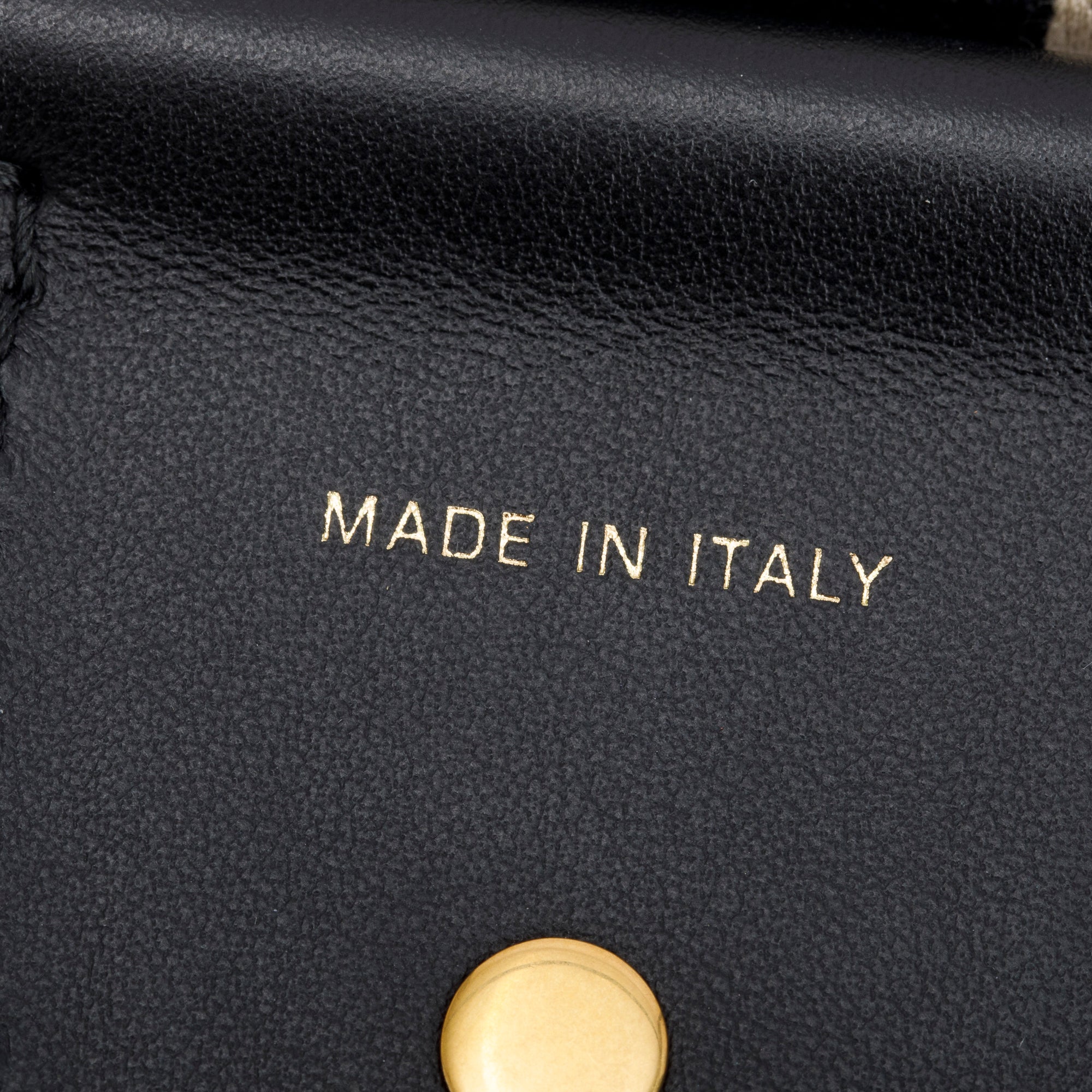 Christian Dior Navy/Beige Embroidered Woven Shoulder Strap w/ Box