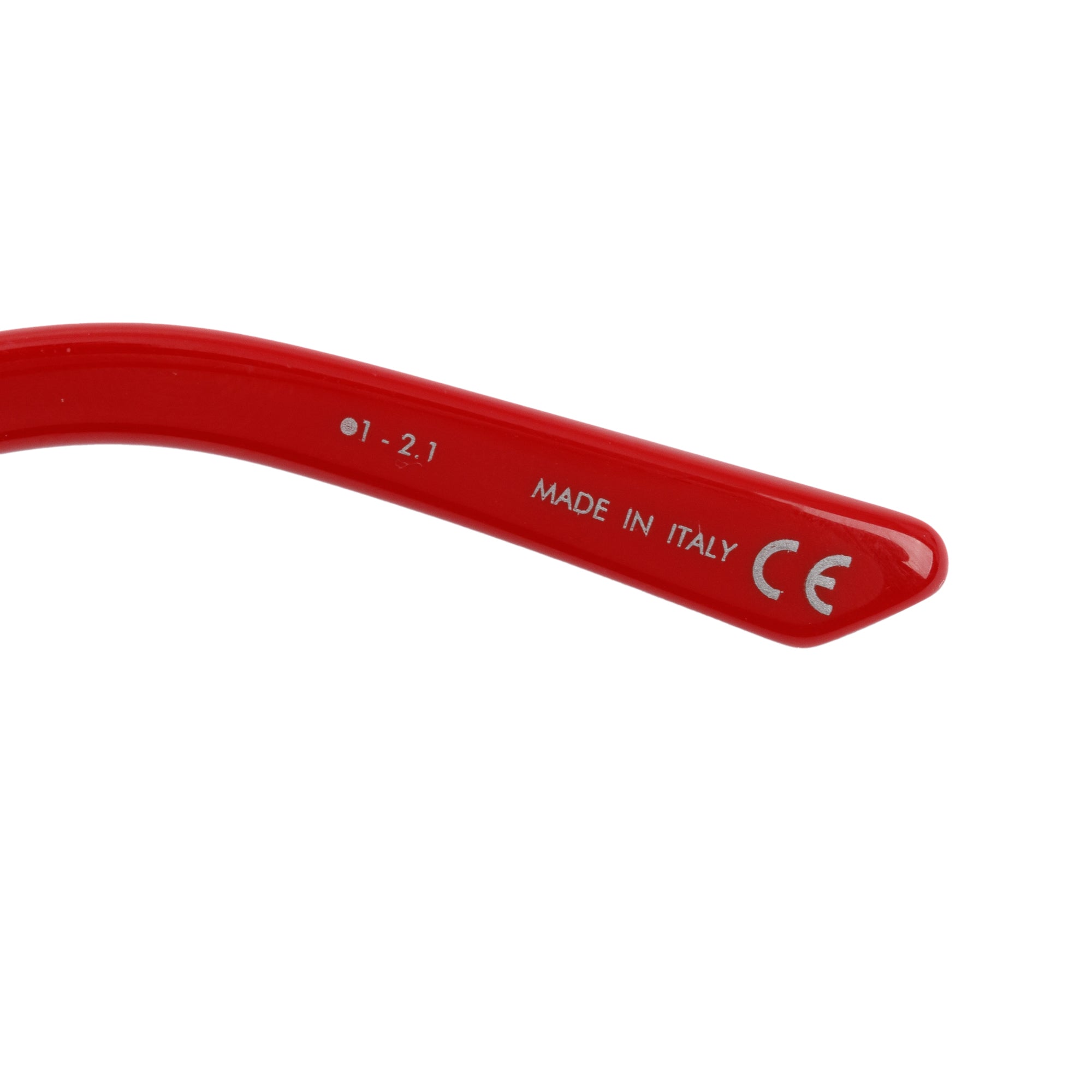 Christian Dior Navy/Red Acetate DiorSignature S3U Square Sunglasses w/ Box & Case