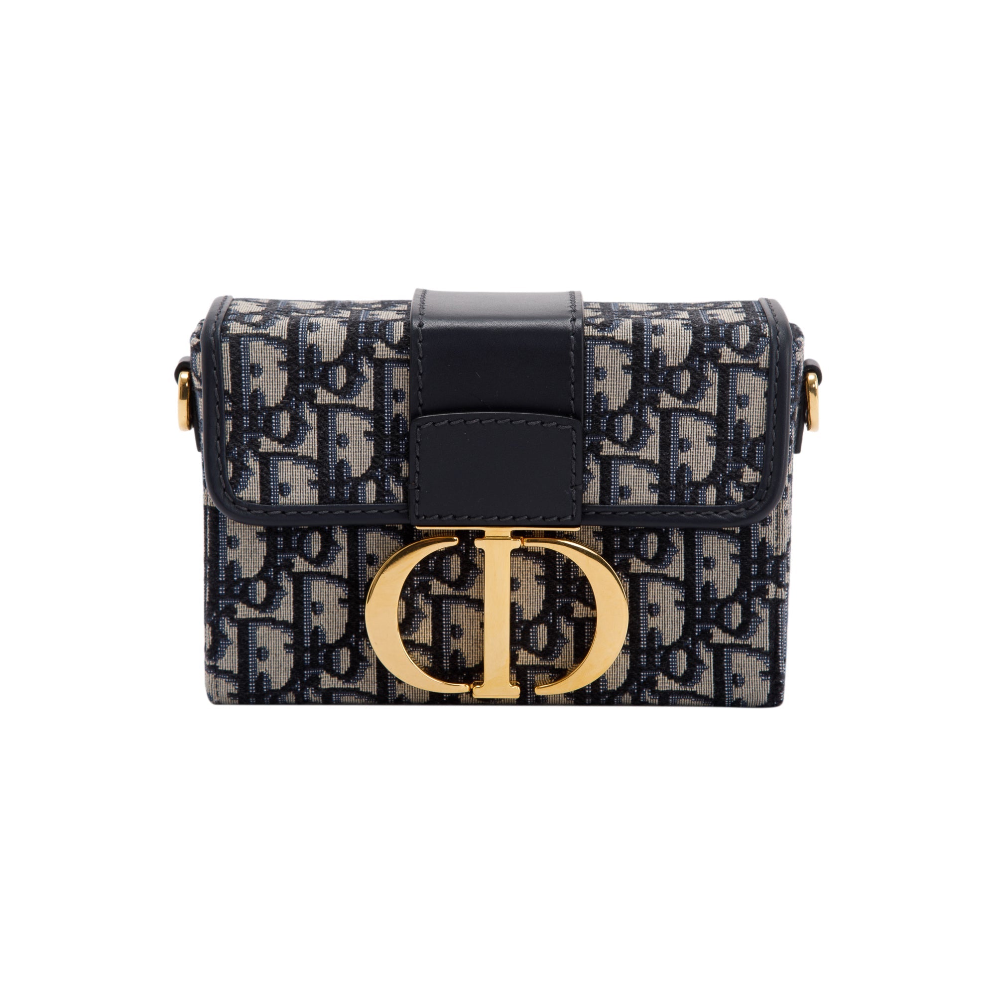 Christian Dior Oblique 30 Montaigne Box Bag w/ Box