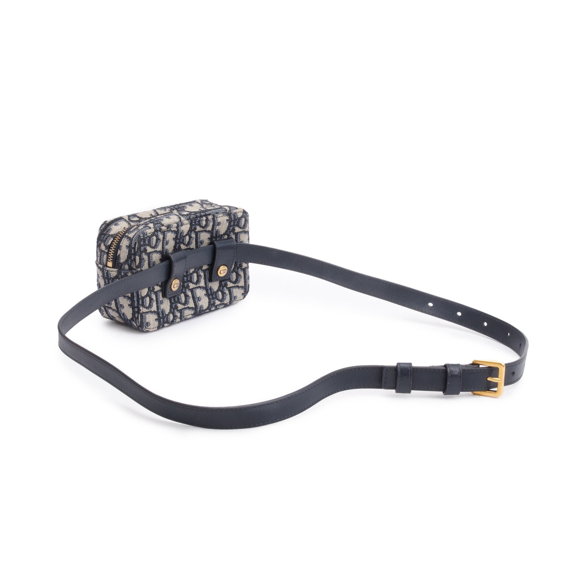 Christian Dior Oblique Belt Pouch w/ Box