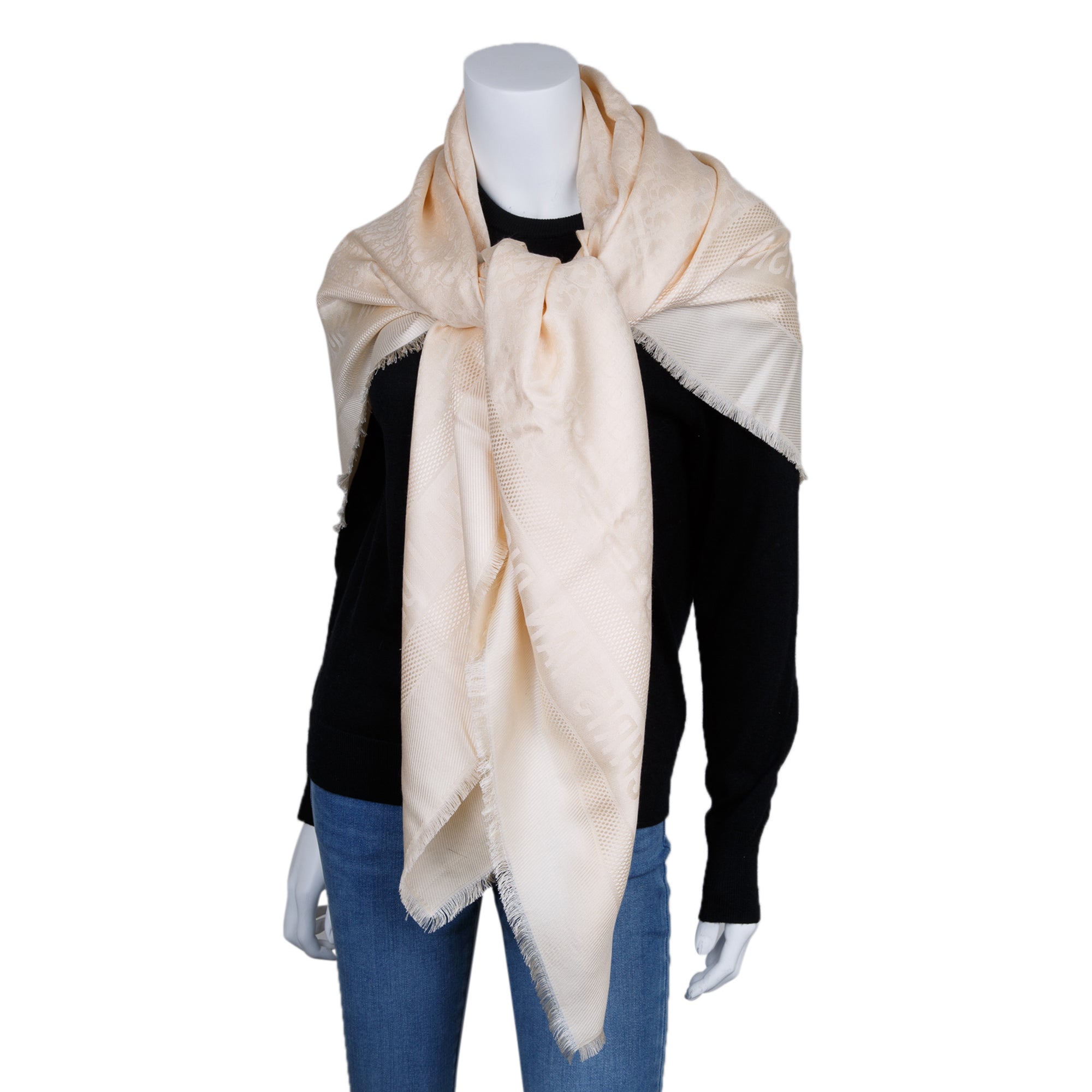 Christian Dior Oblique Shawl w/ Box