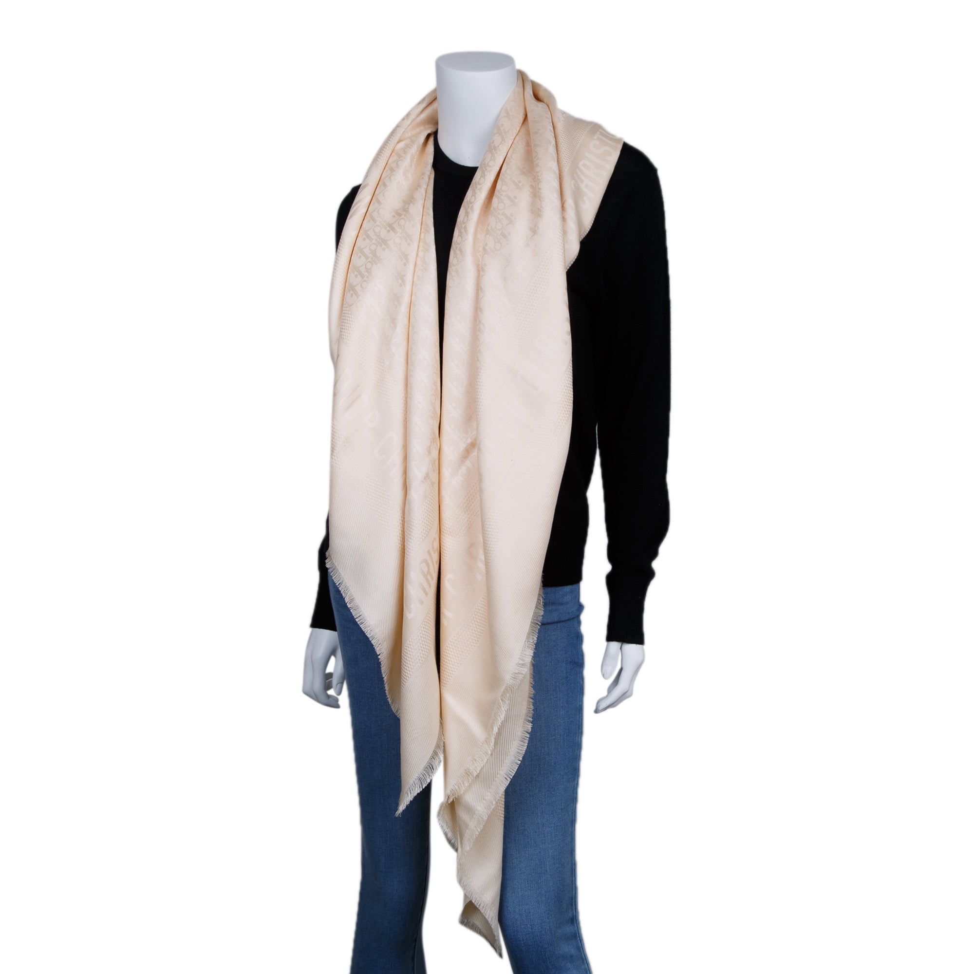 Christian Dior Oblique Shawl w/ Box