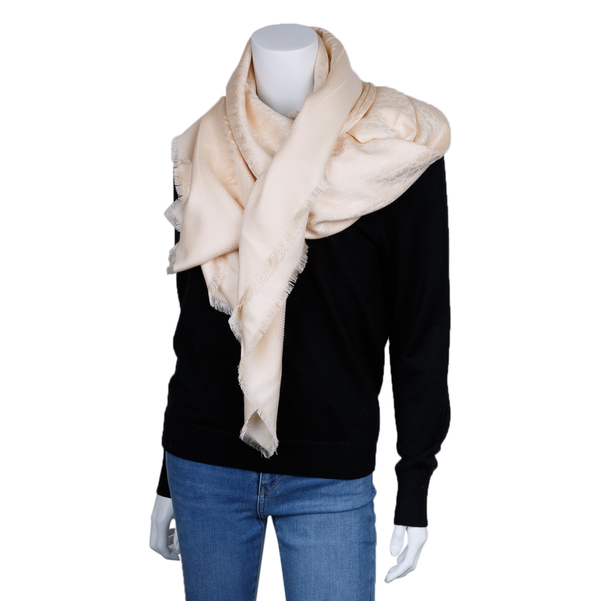 Christian Dior Oblique Shawl w/ Box